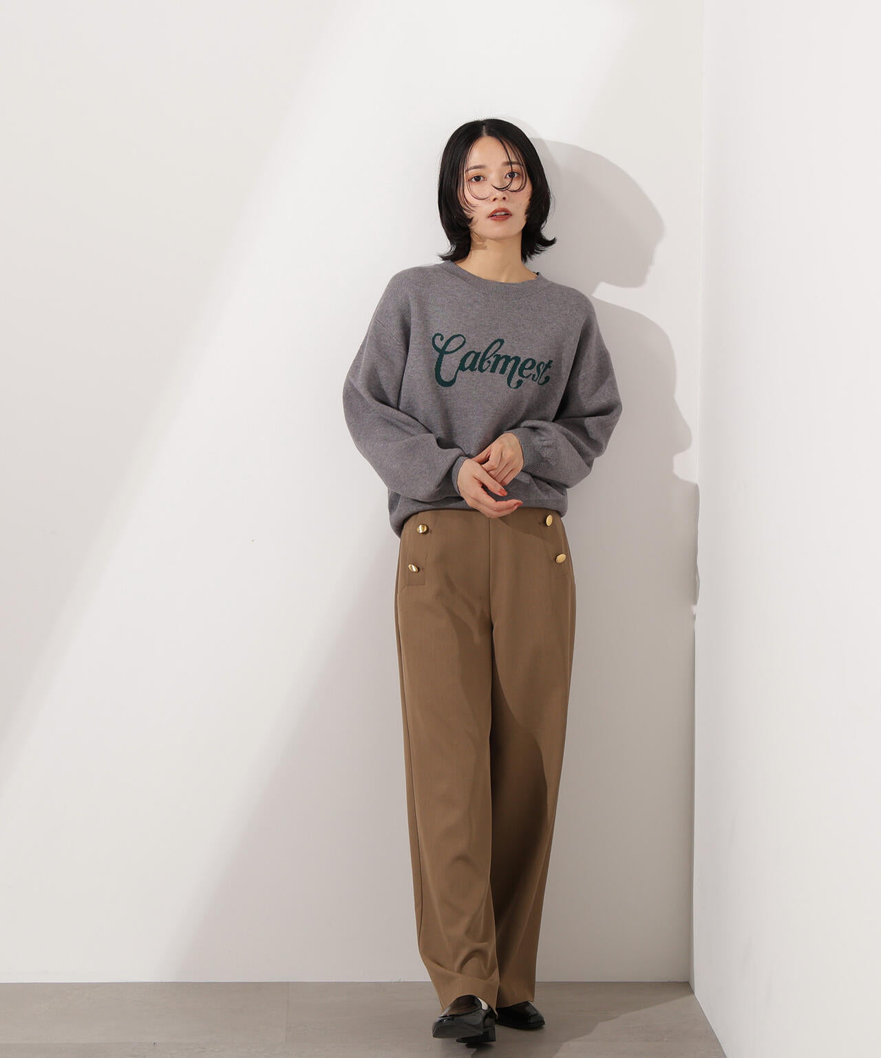 ロゴジャガードニット | N. Natural Beauty Basic*（エヌ ナチュラル