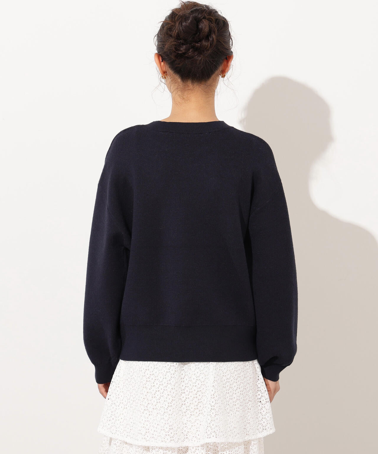 ロゴジャガードニット