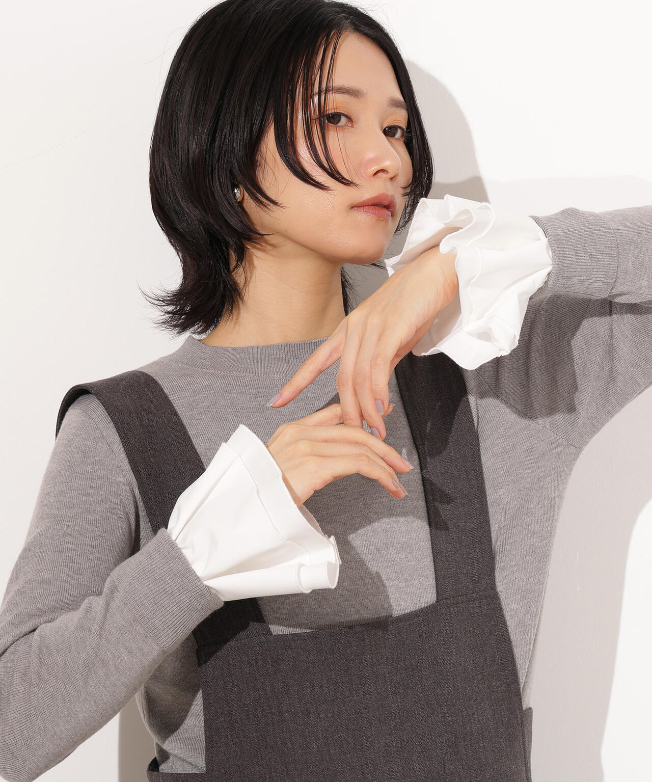 カフスドッキングニット | N. Natural Beauty Basic*（エヌ ナチュラル