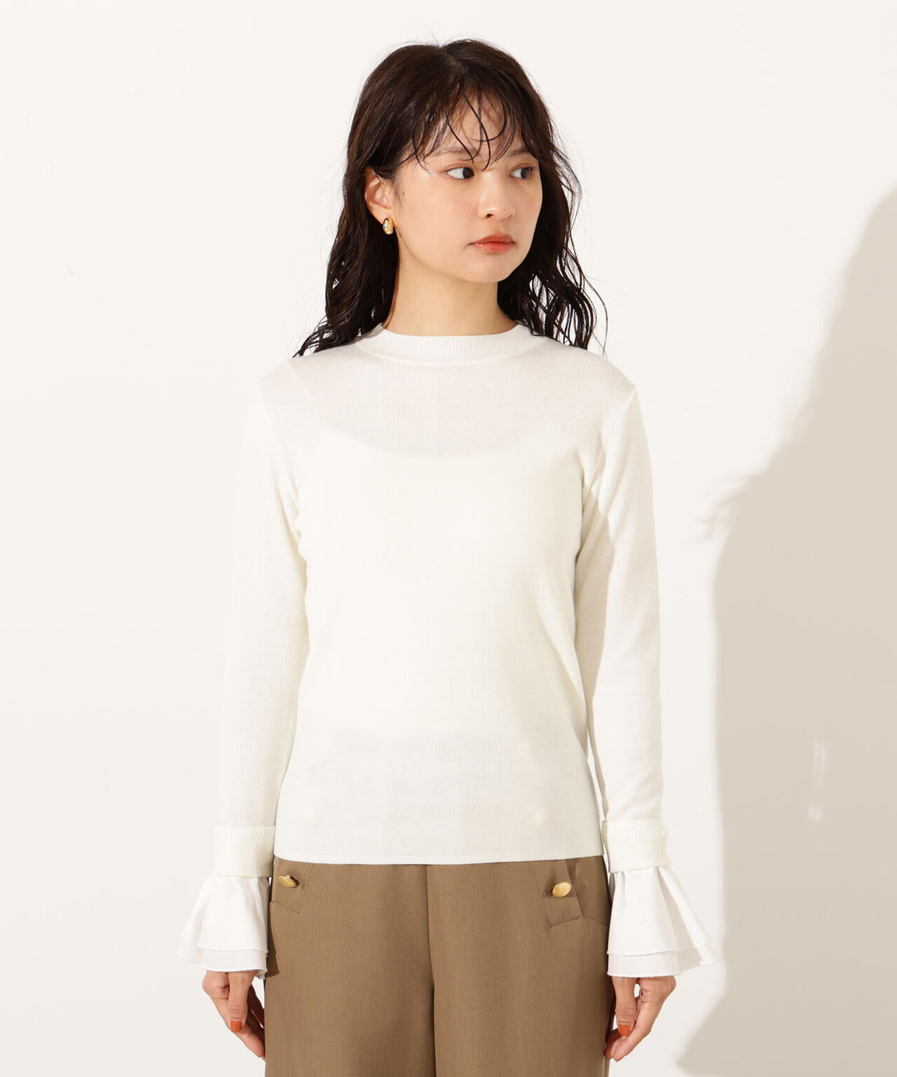 カフスドッキングニット