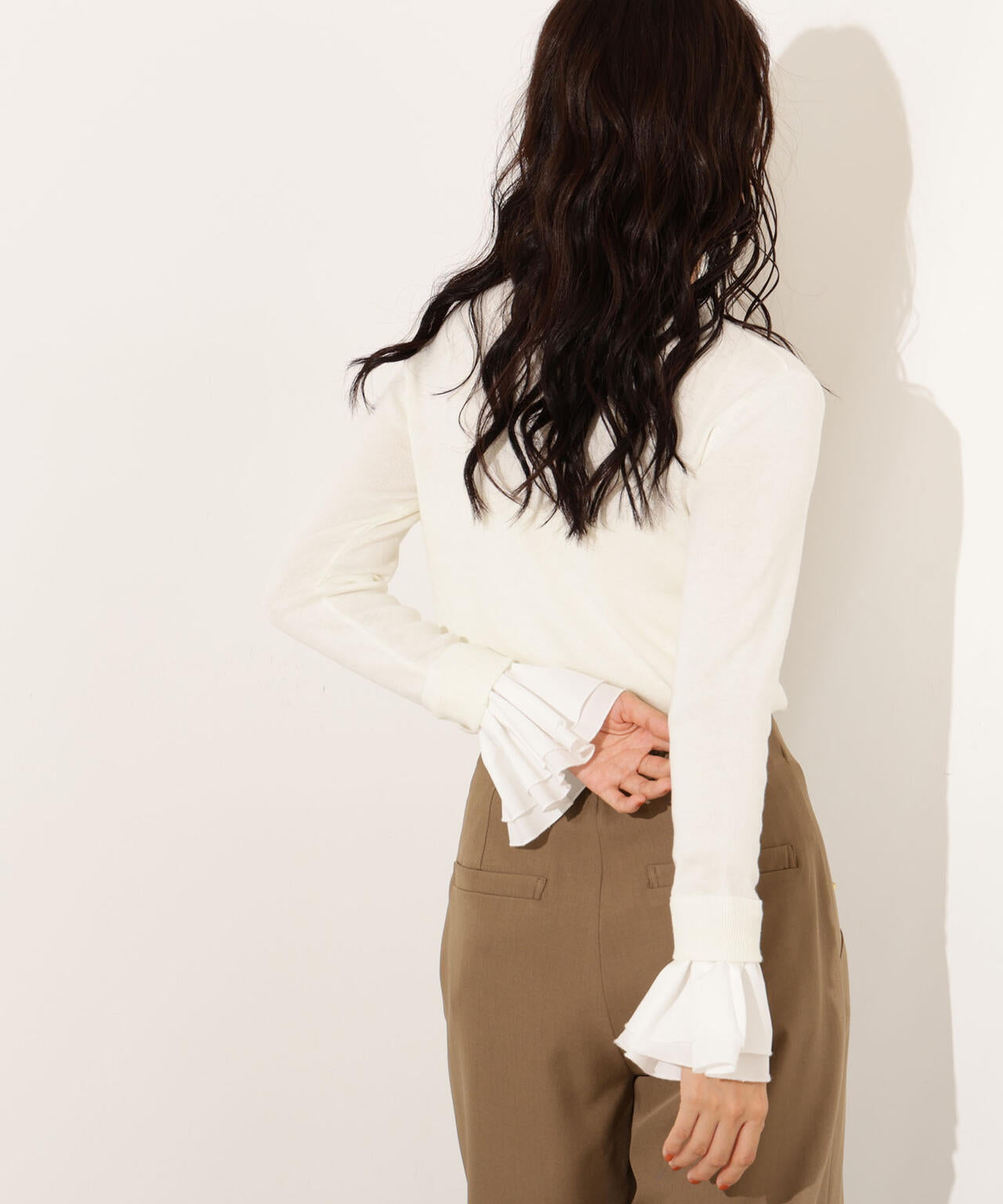 カフスドッキングニット