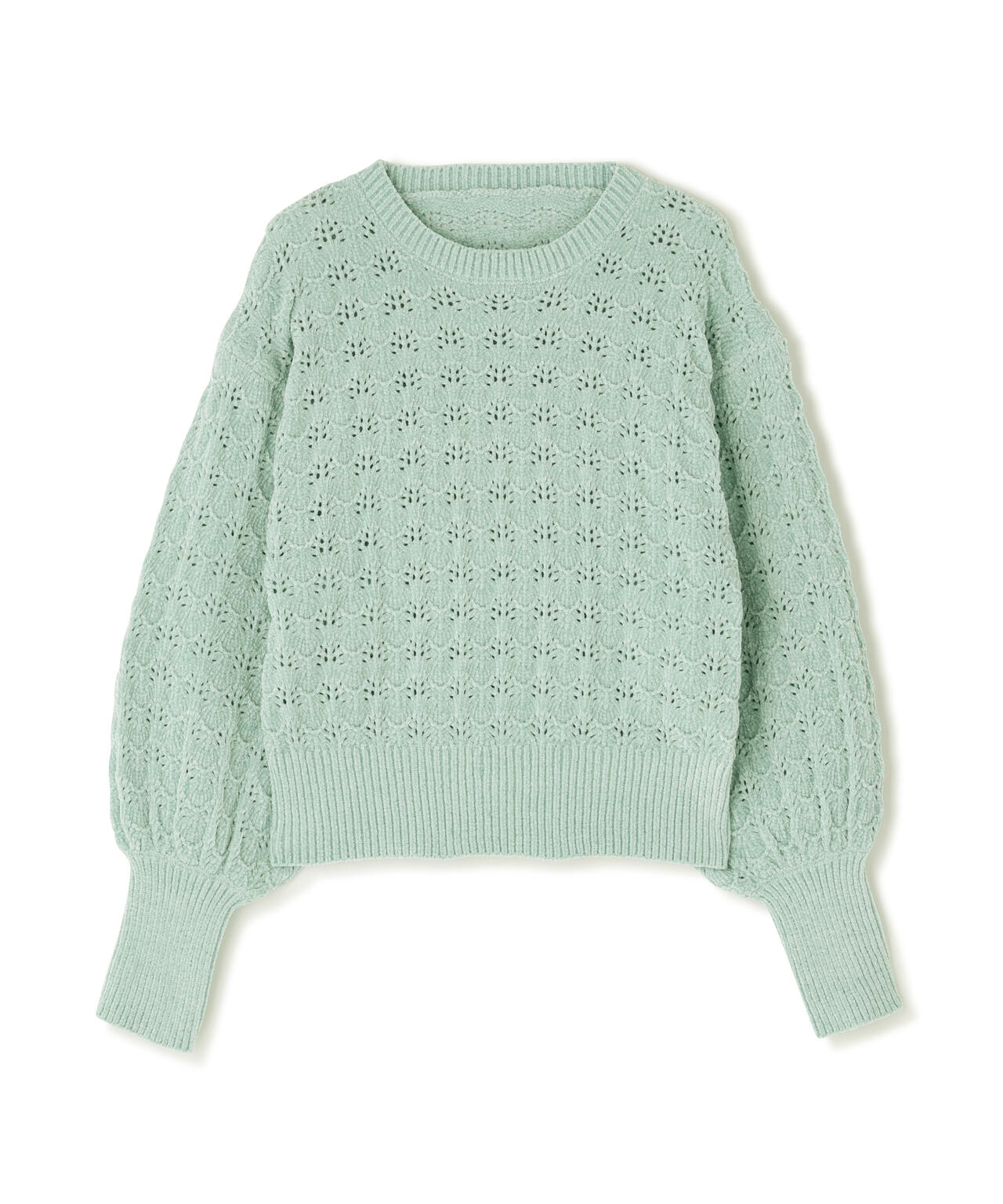 モールアイレットニット | N. Natural Beauty Basic*（エヌ ナチュラル