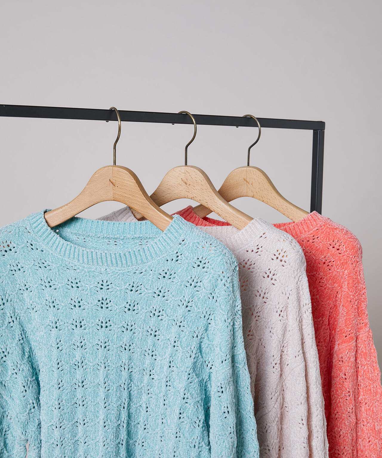 モールアイレットニット | N. Natural Beauty Basic*（エヌ ナチュラル