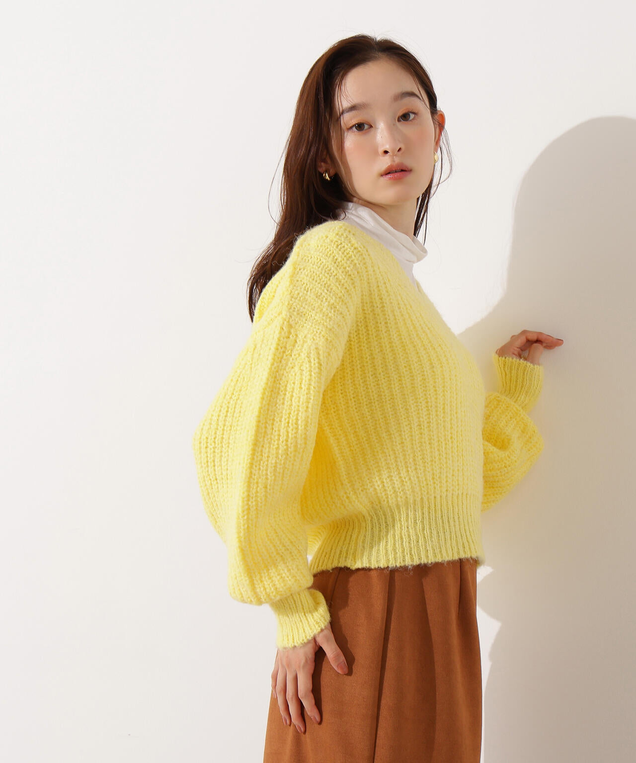 最終値下★新品！SHISHIKUI Bui ノースリーブVネックニット シシクイ 岸本セシルさん着用】Vネックオーバーニット | N. Natural