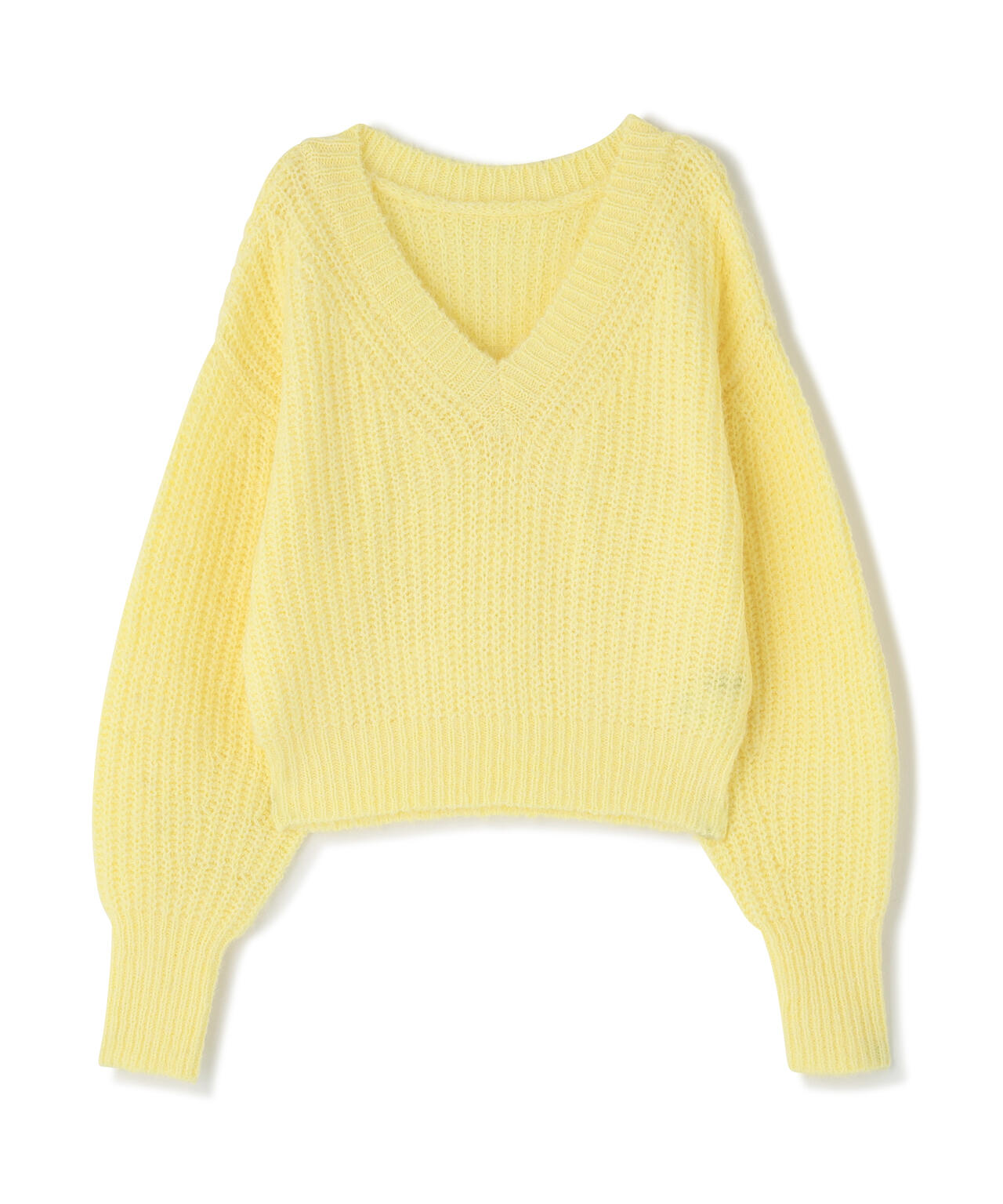 BRILL リネンコットンVネックニット BABYLONE ニット セーター コットンリネンVネックプルオーバー