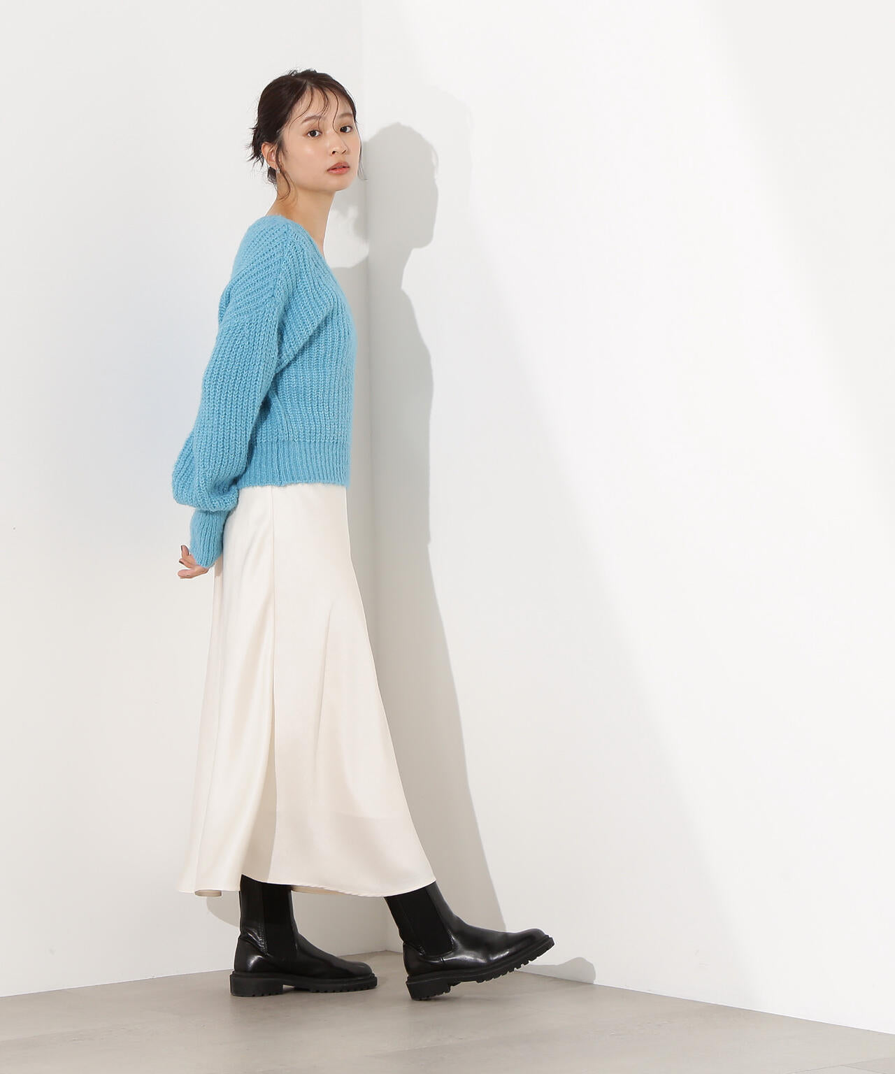 naoko2373ページ AMBIDEX Store 【予約販売】○1/3Wool 透かし編み フード(F