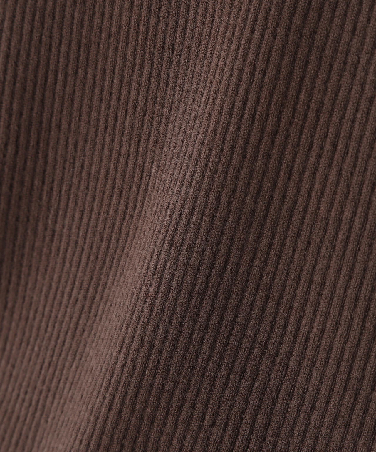 【岸本セシルさん着用】ラインモックネックニット