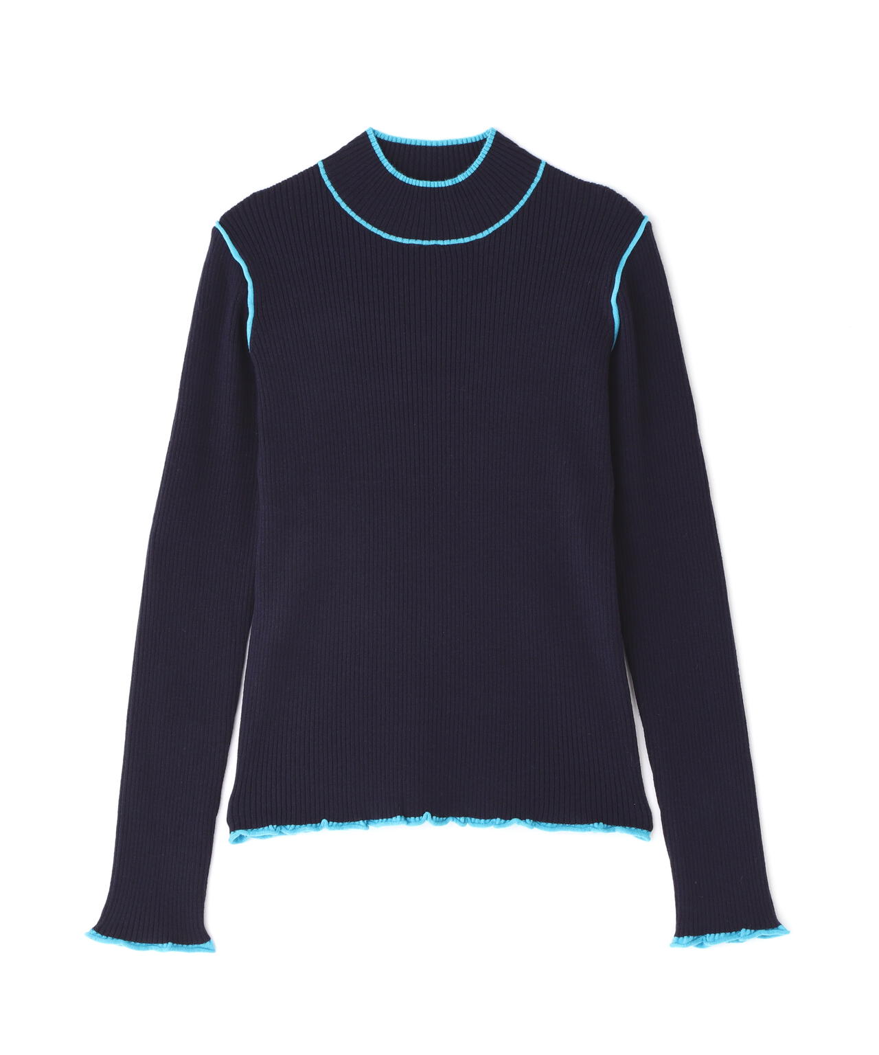 kolor 16SS リョウマツモト着 レイヤード風凹凸編地Vネックニット kolor 16SS リョウマツモト着 レイヤード風凹凸編地Vネックニット