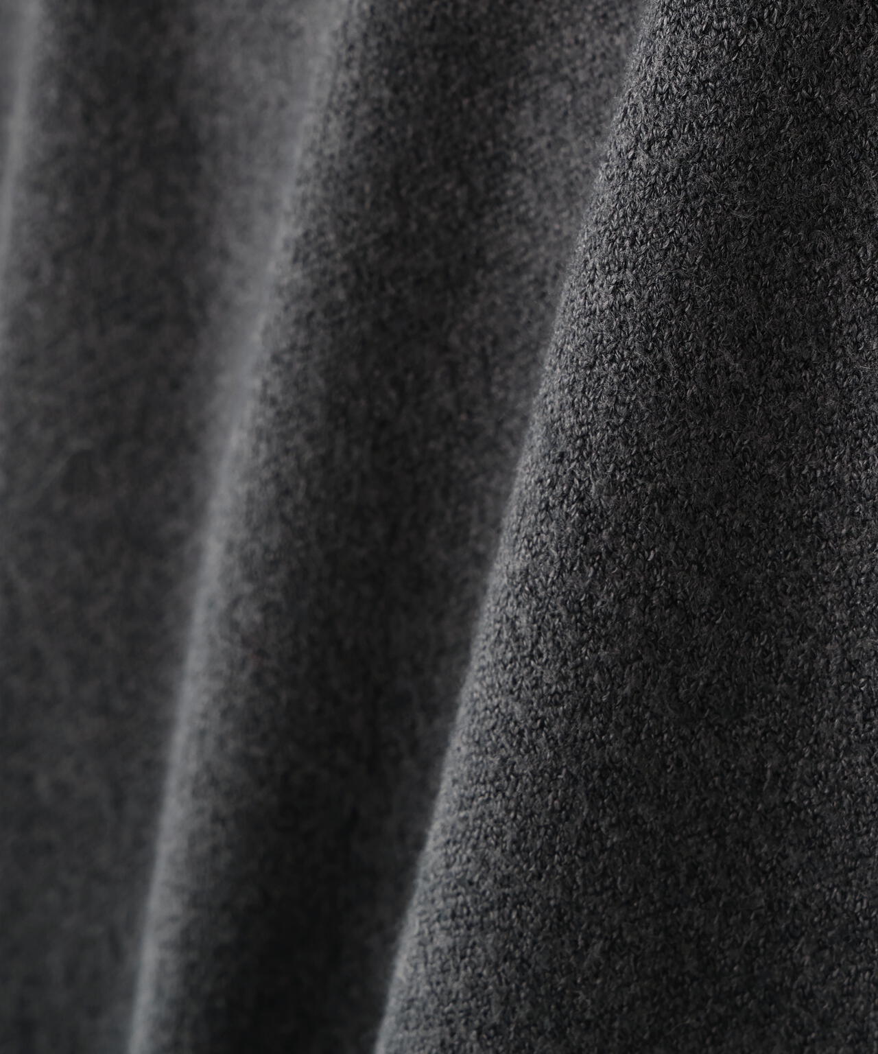 スウェットライクニットプルオーバー