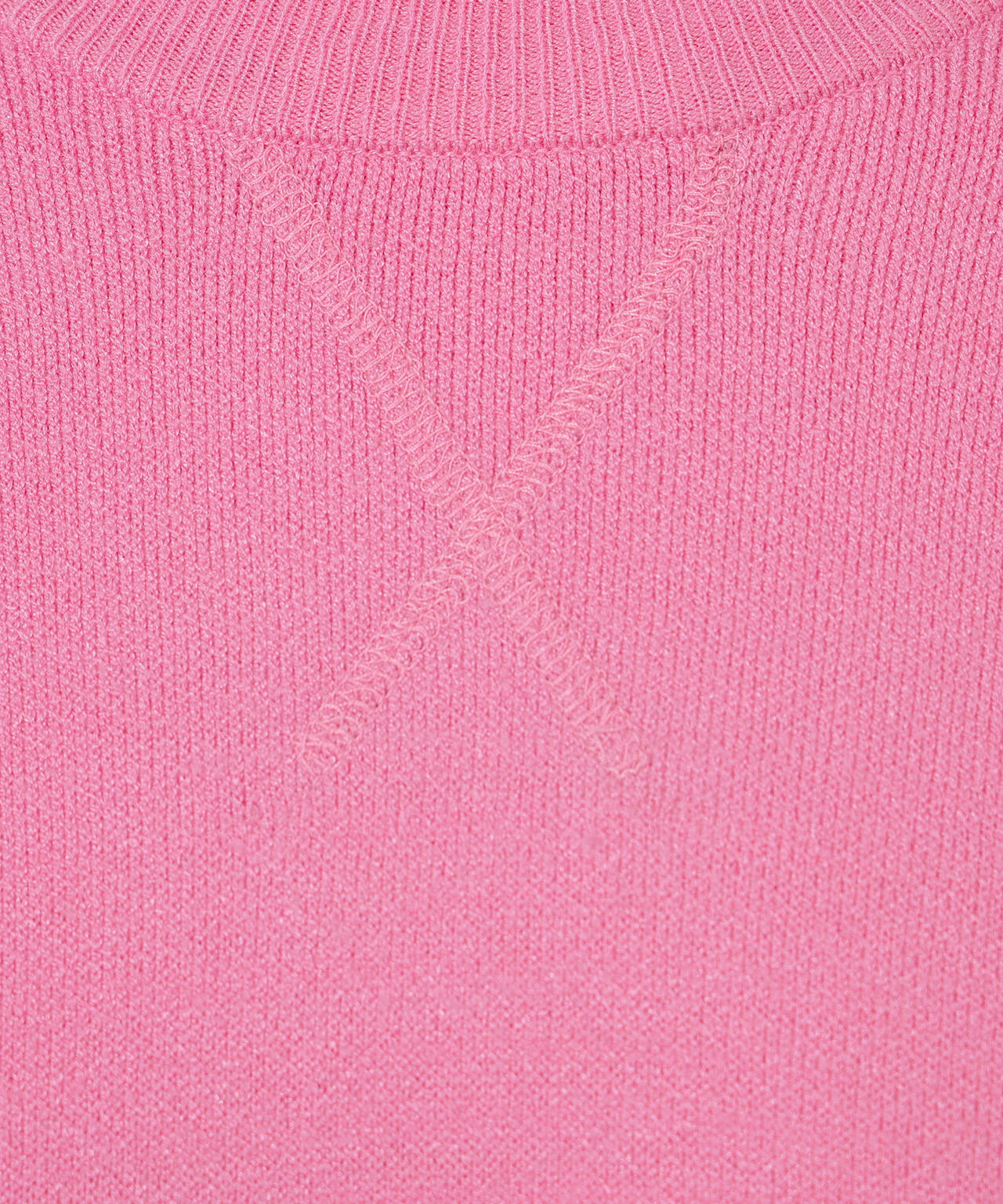 スウェットライクニットプルオーバー