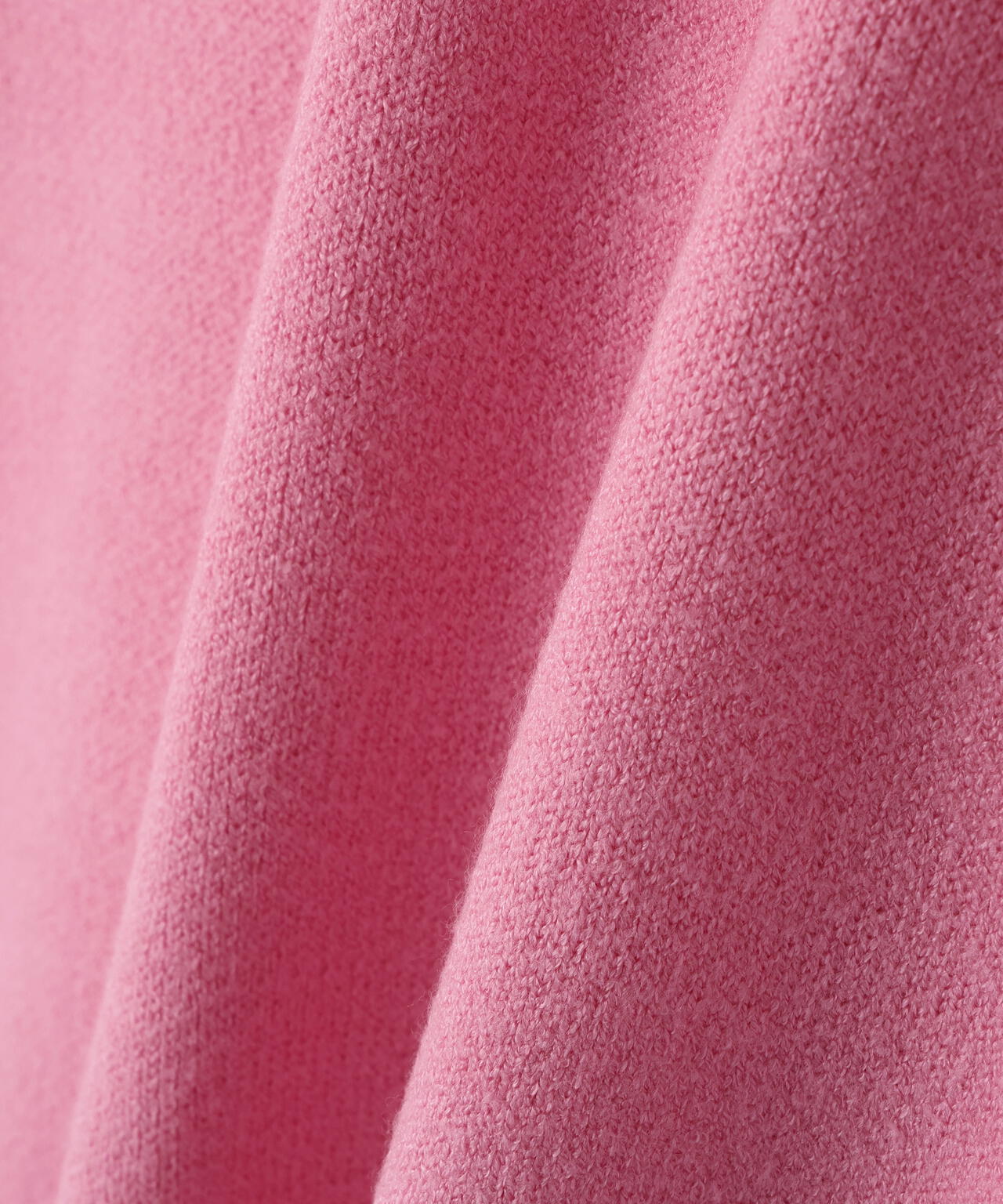 スウェットライクニットプルオーバー