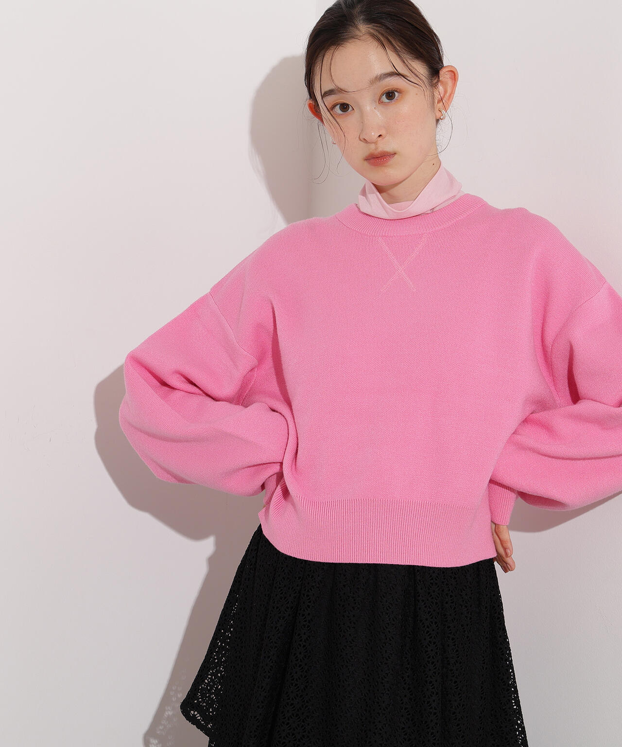 スウェットライクニットプルオーバー | N. Natural Beauty Basic