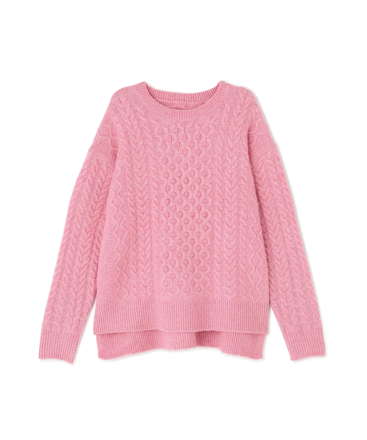 ベーシックケーブルニット