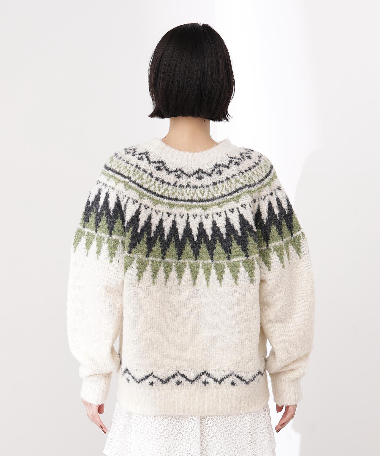 岸本セシルさん着用】ノルディックニット | N. Natural Beauty Basic