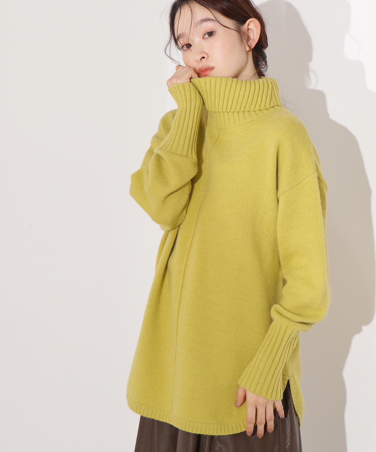 タートルネックオーバーニット | N. Natural Beauty Basic*（エヌ