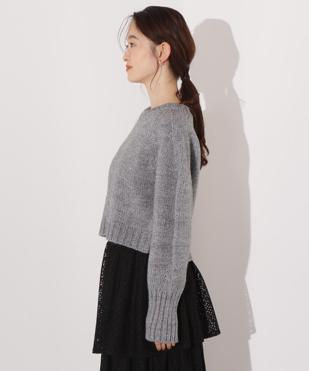 ミドルゲージフォルムニット