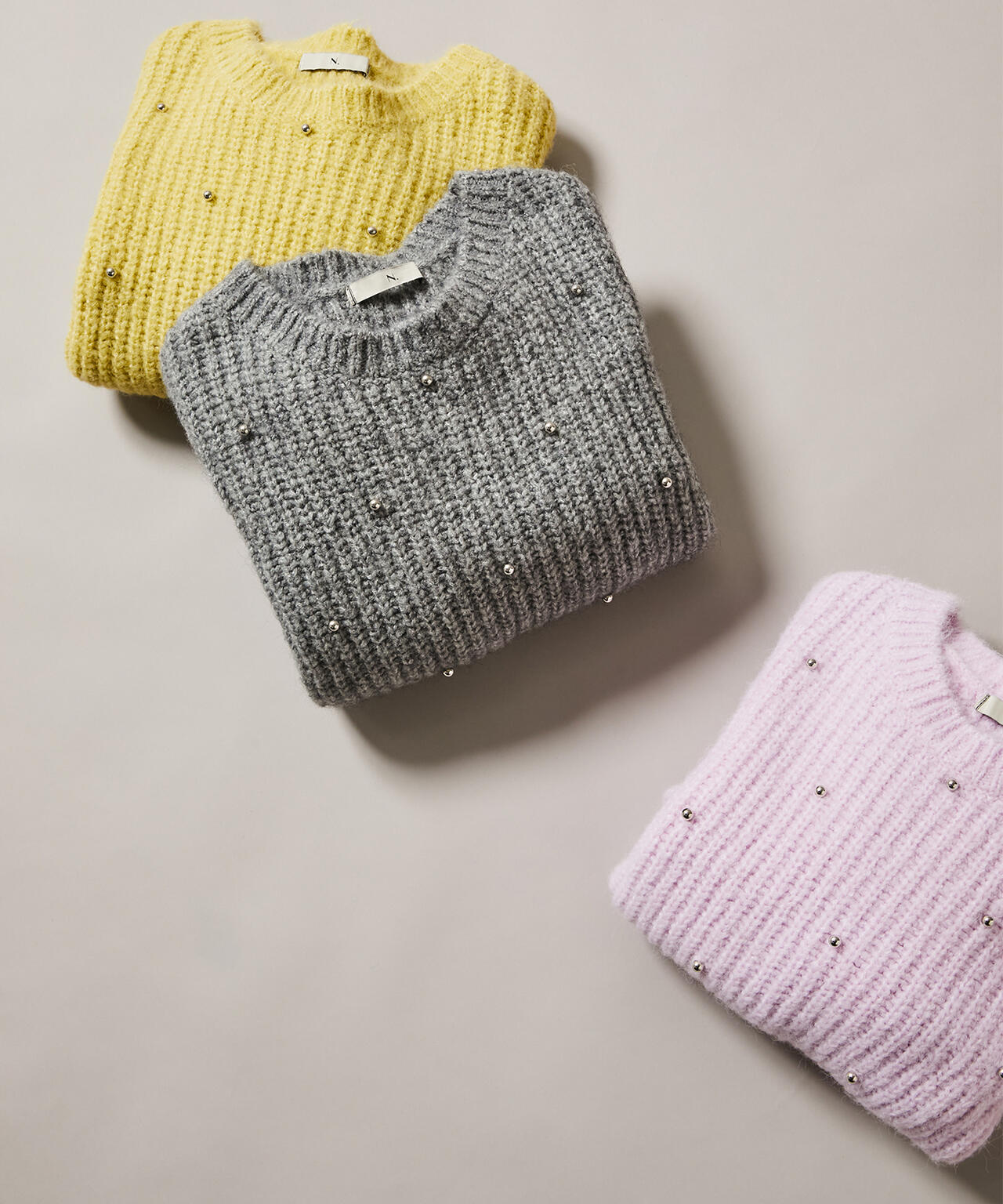 ニットリクエスト専用 セール】 【洗える】ボトルネックボタンポイントAir ニット （ニット