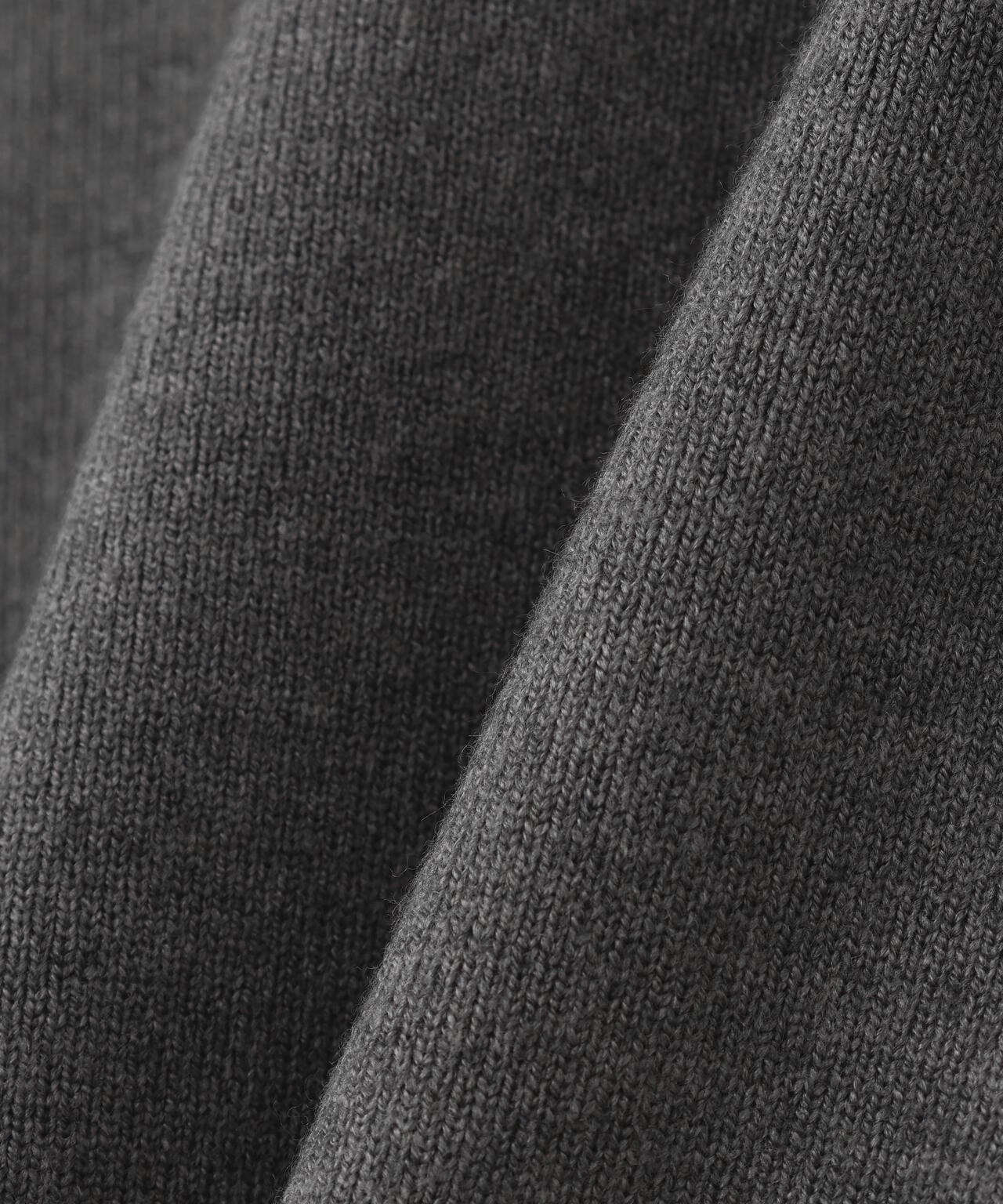 シャツレイヤードニット