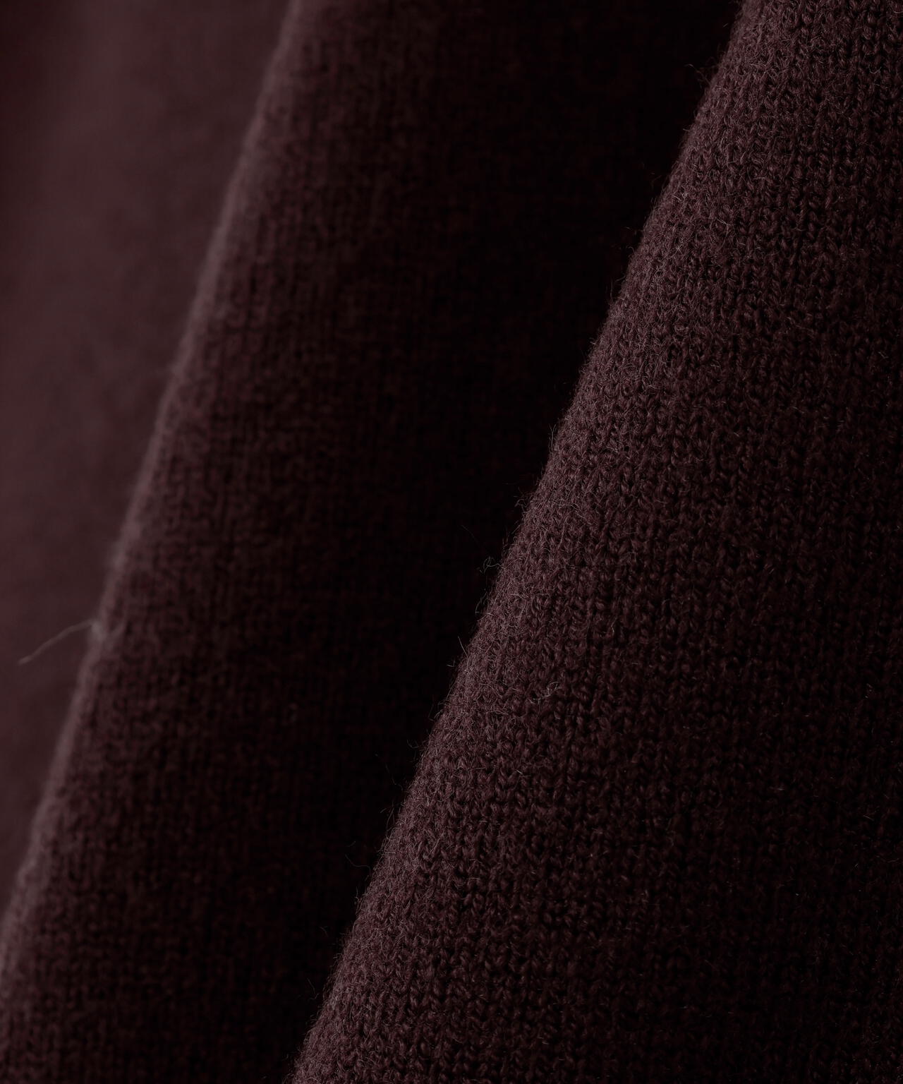 シャツレイヤードニット