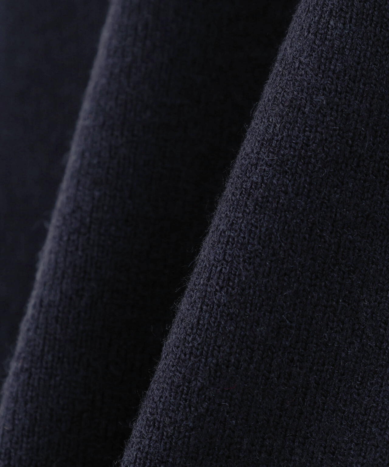 シャツレイヤードニット