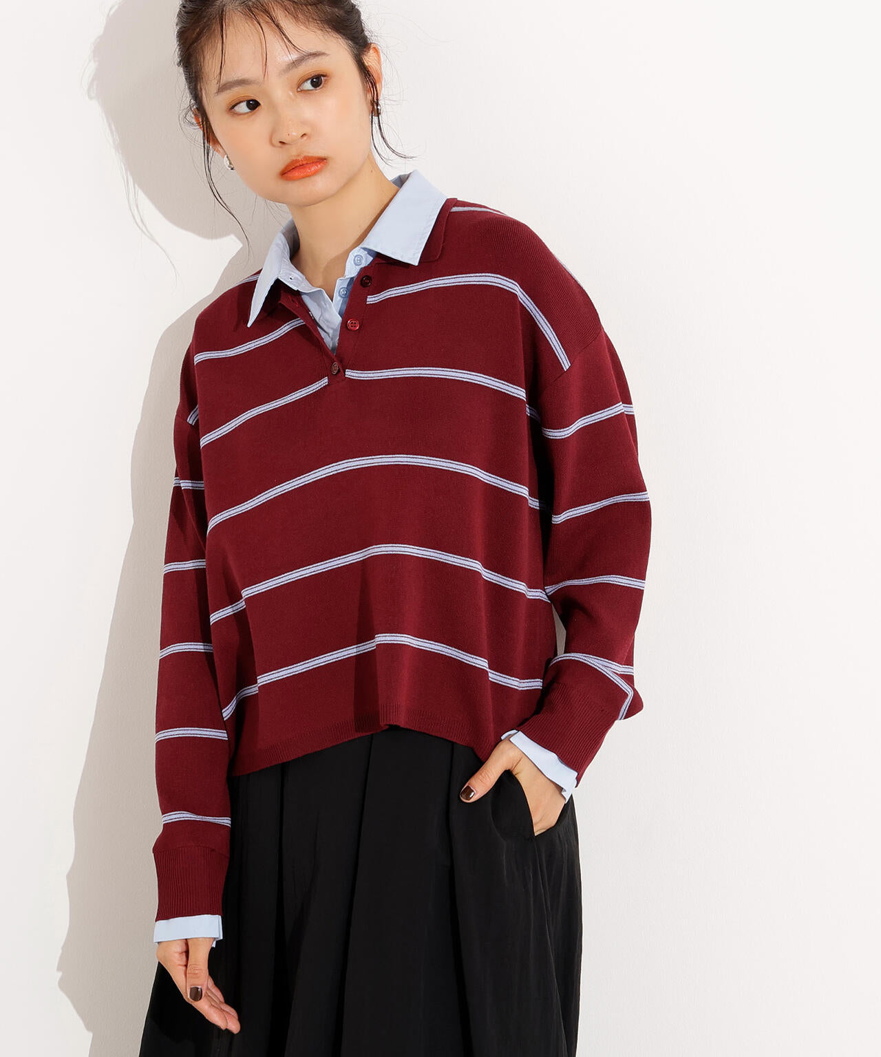 ORIMI ネイビーニット　専用 50% OFF】[95-244-028]Yonetomi NEW BASIC(ヨネトミニュー