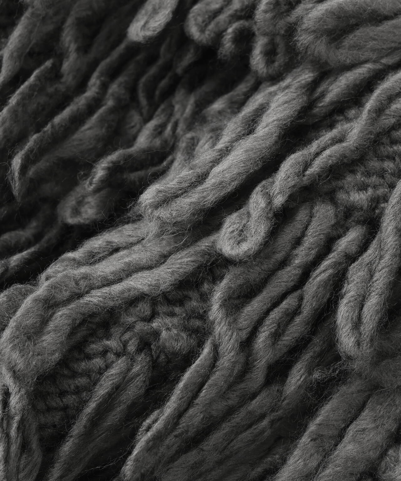 simply complicated ニットベスト size2 MIXカラーブークレーニットベスト/日本製(ベスト・ジレ) | HIROKO