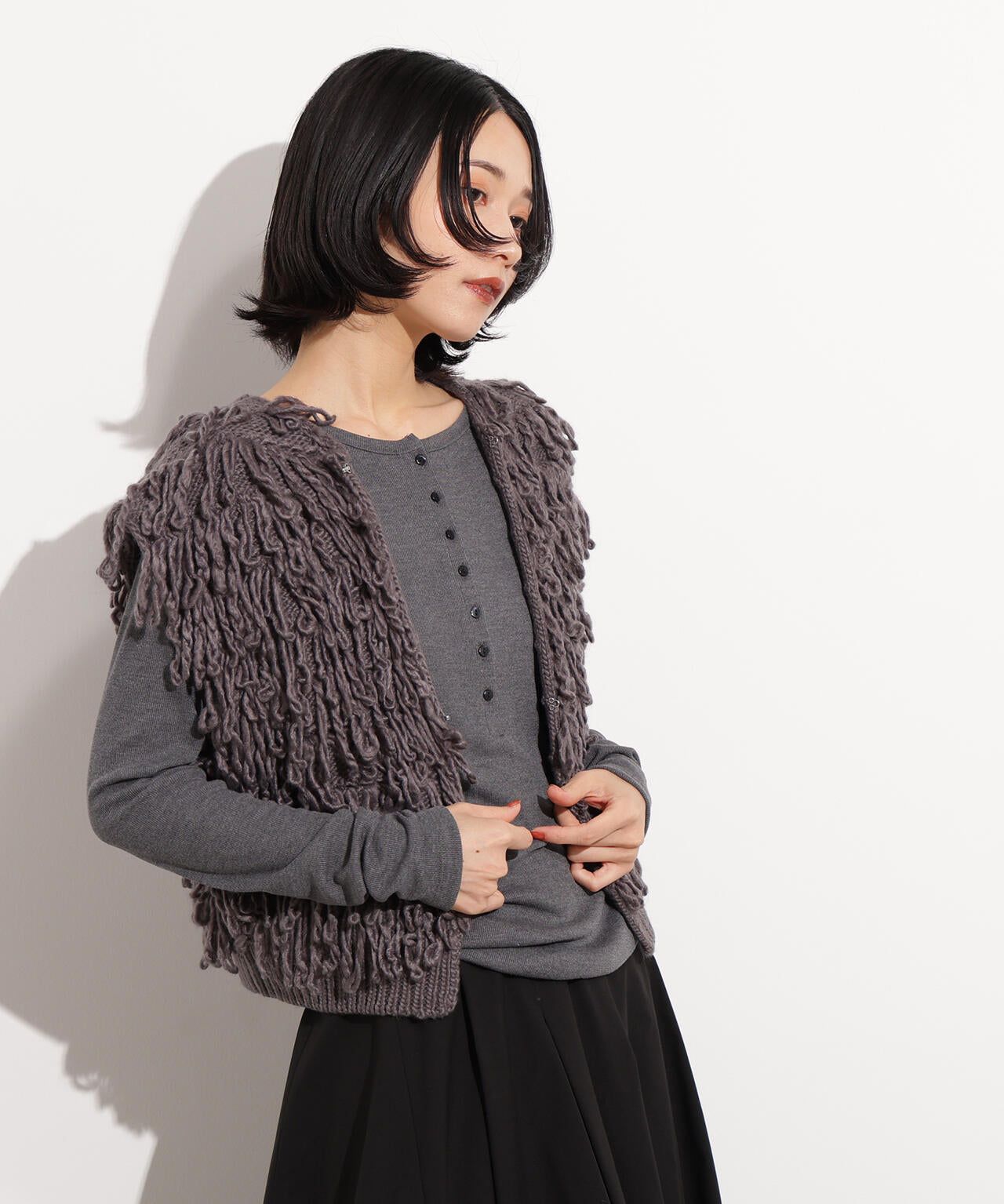 小室安未さん着用】ループニットベスト | N. Natural Beauty Basic