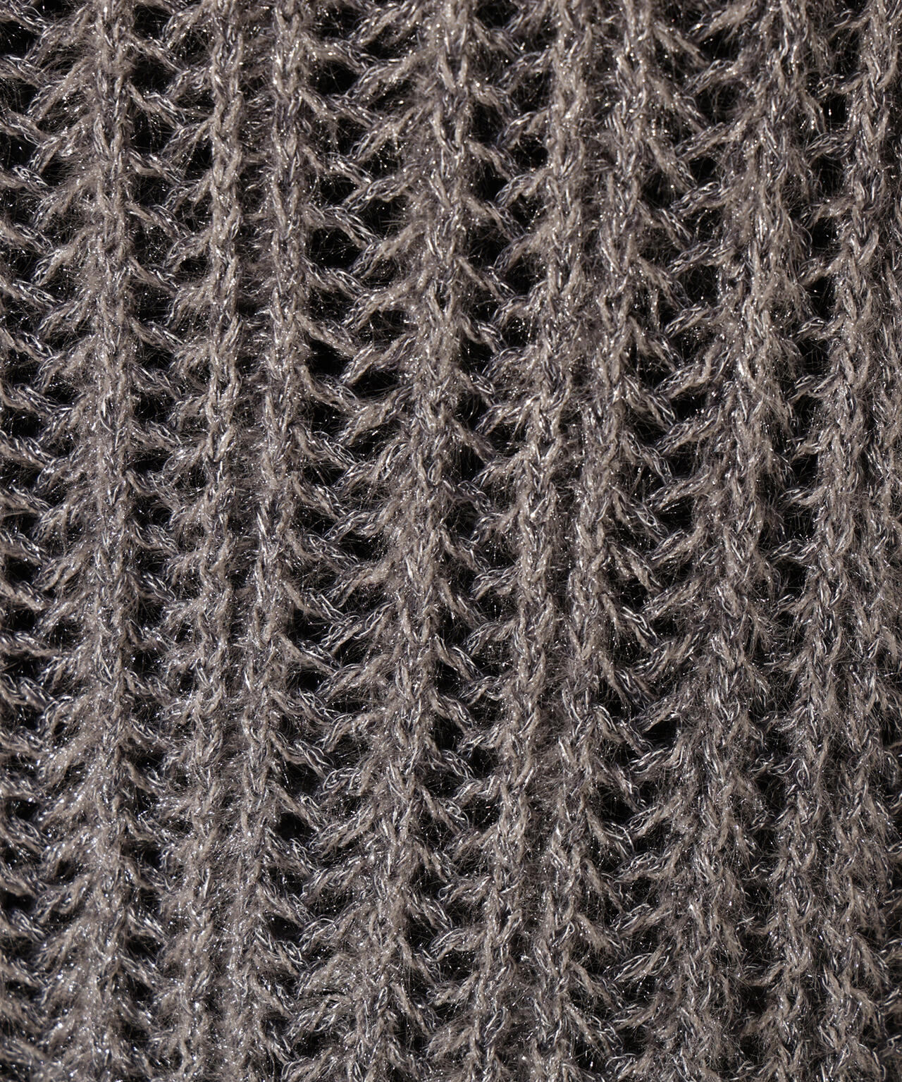 【小室安未さん着用】クロップド透かし編みニット