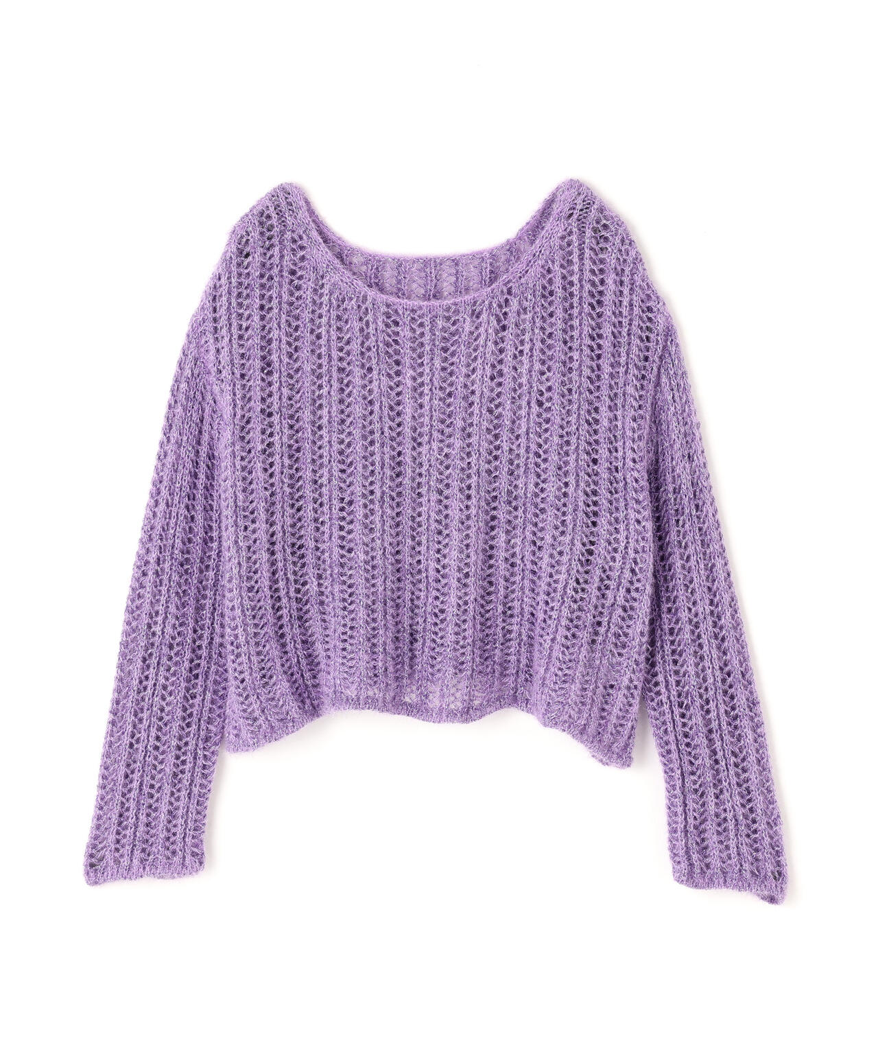 小室安未さん着用】クロップド透かし編みニット | N. Natural