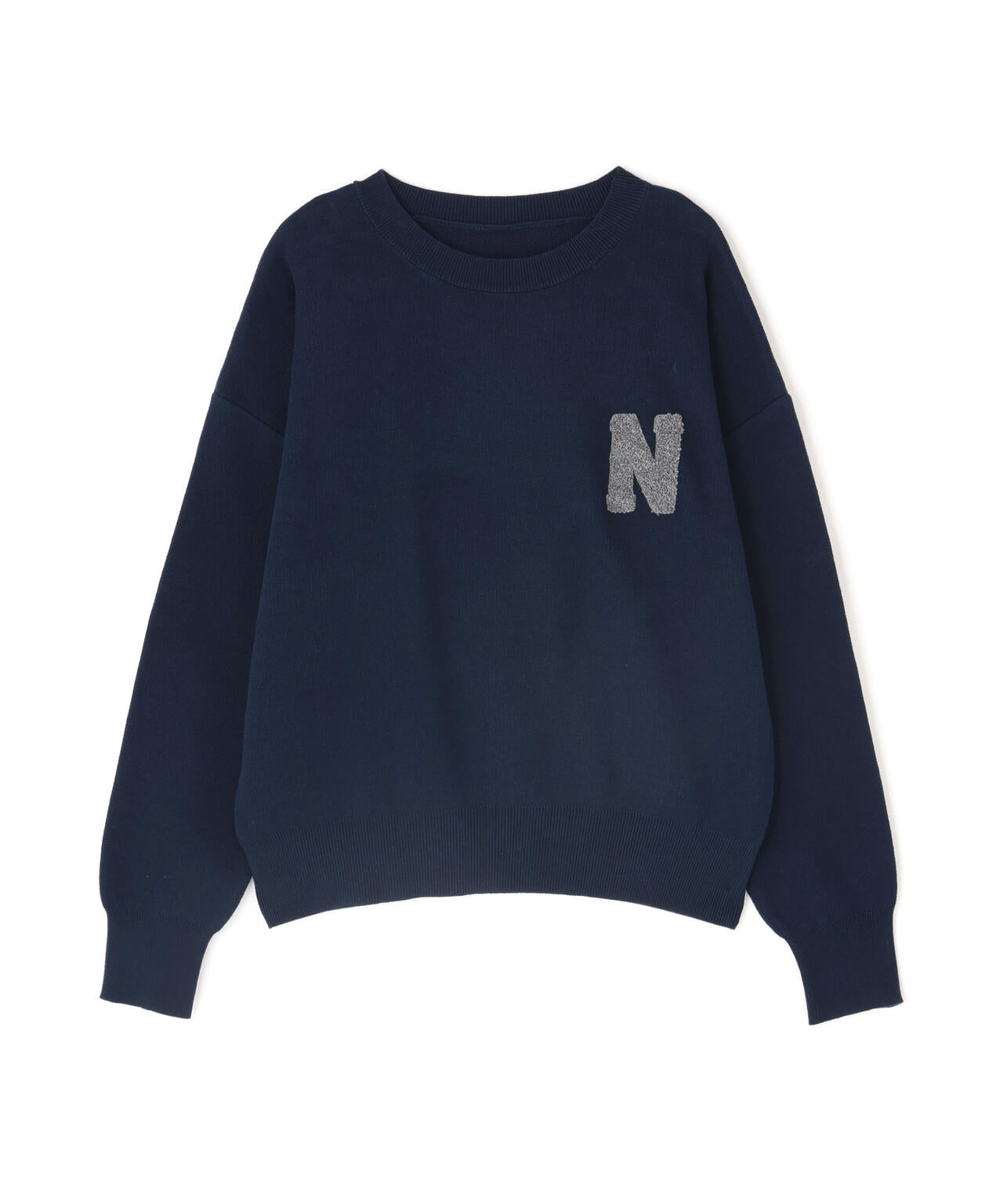 スウェットライクロゴニット | N. Natural Beauty Basic*（エヌ