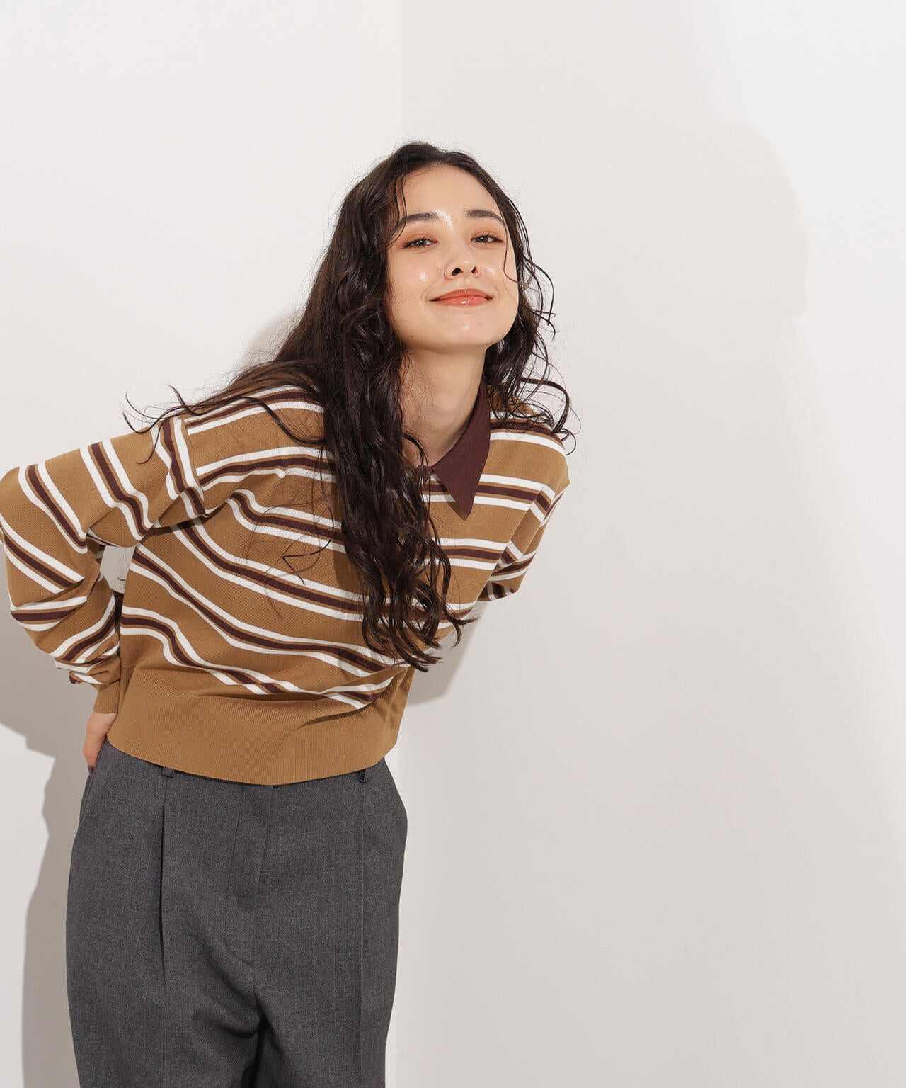 小室安未さん着用】ラガーニット | N. Natural Beauty Basic