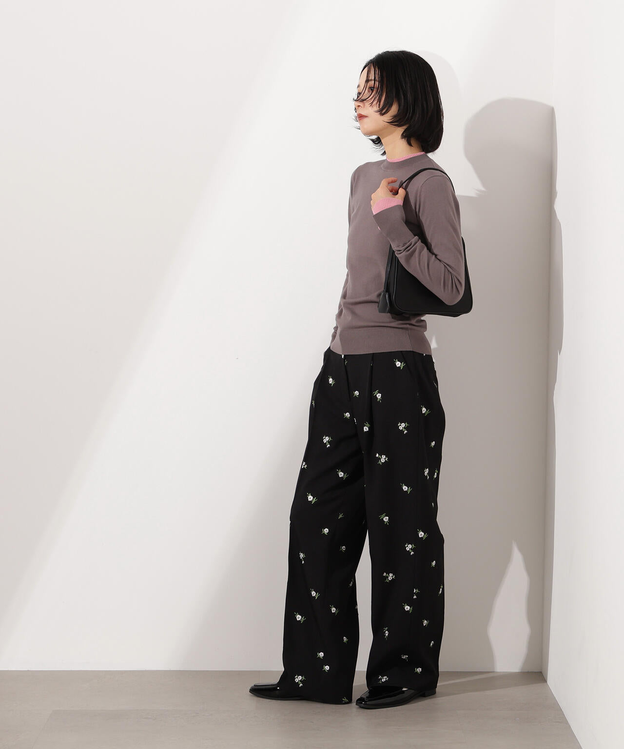 【小室安未さん着用】レイヤード風ニット