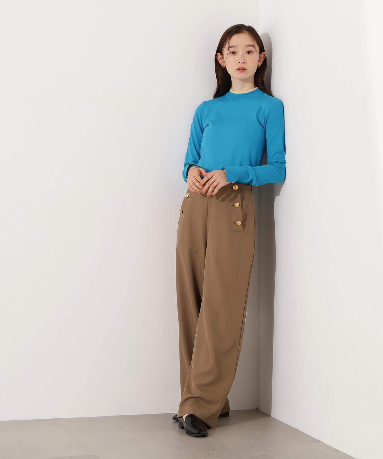 【小室安未さん着用】レイヤード風ニット