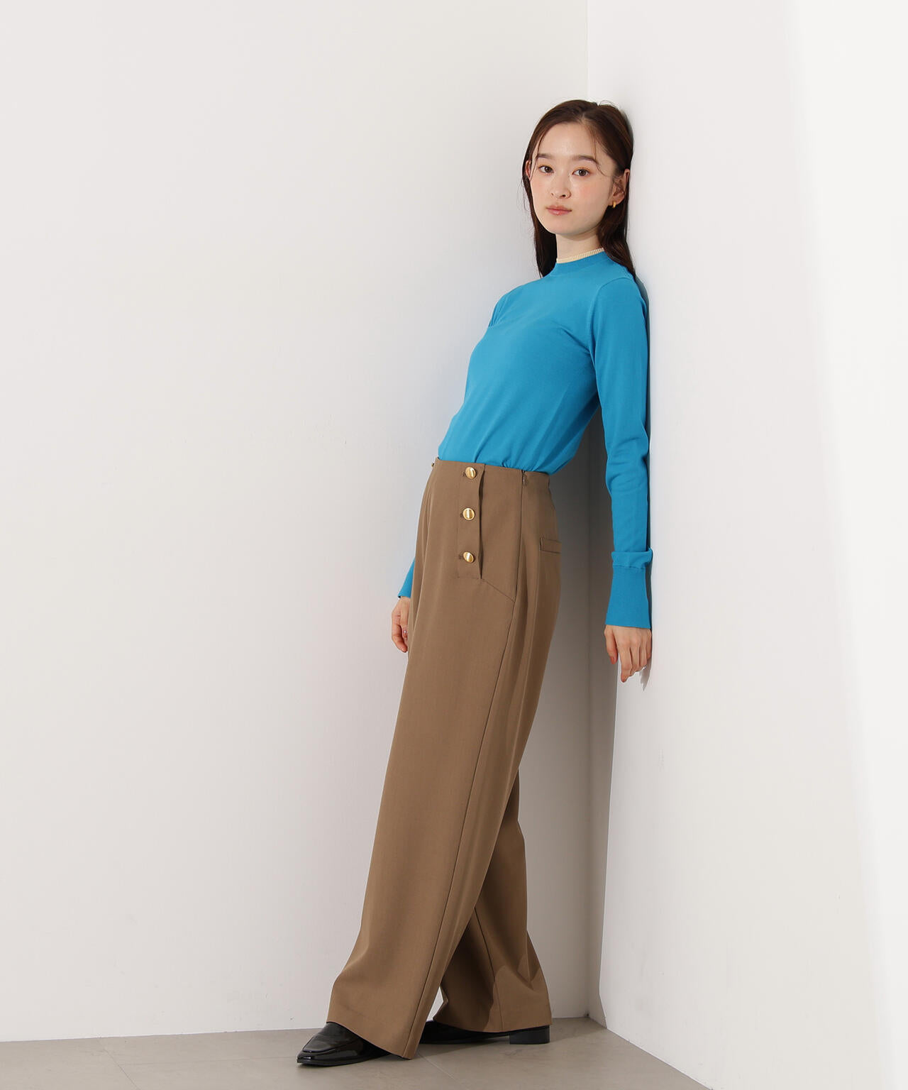 【小室安未さん着用】レイヤード風ニット