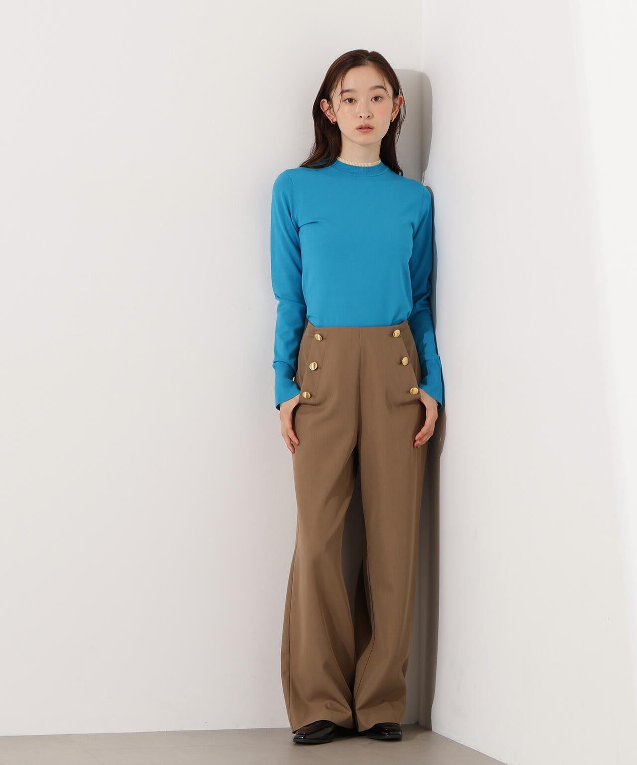 【小室安未さん着用】レイヤード風ニット