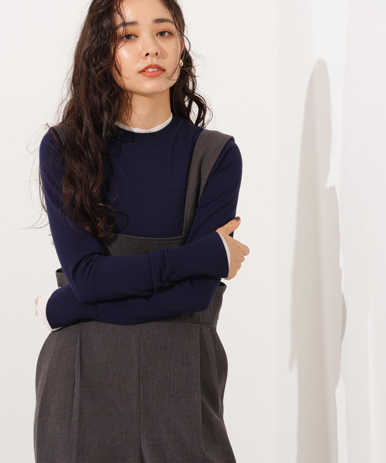 【小室安未さん着用】レイヤード風ニット