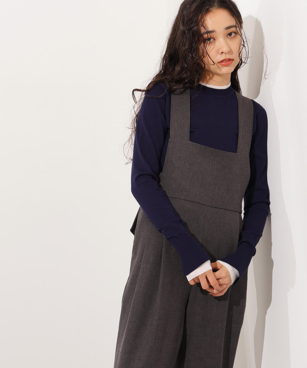 【小室安未さん着用】レイヤード風ニット