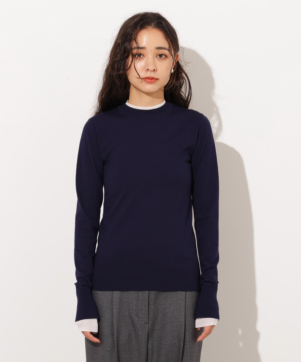 【小室安未さん着用】レイヤード風ニット