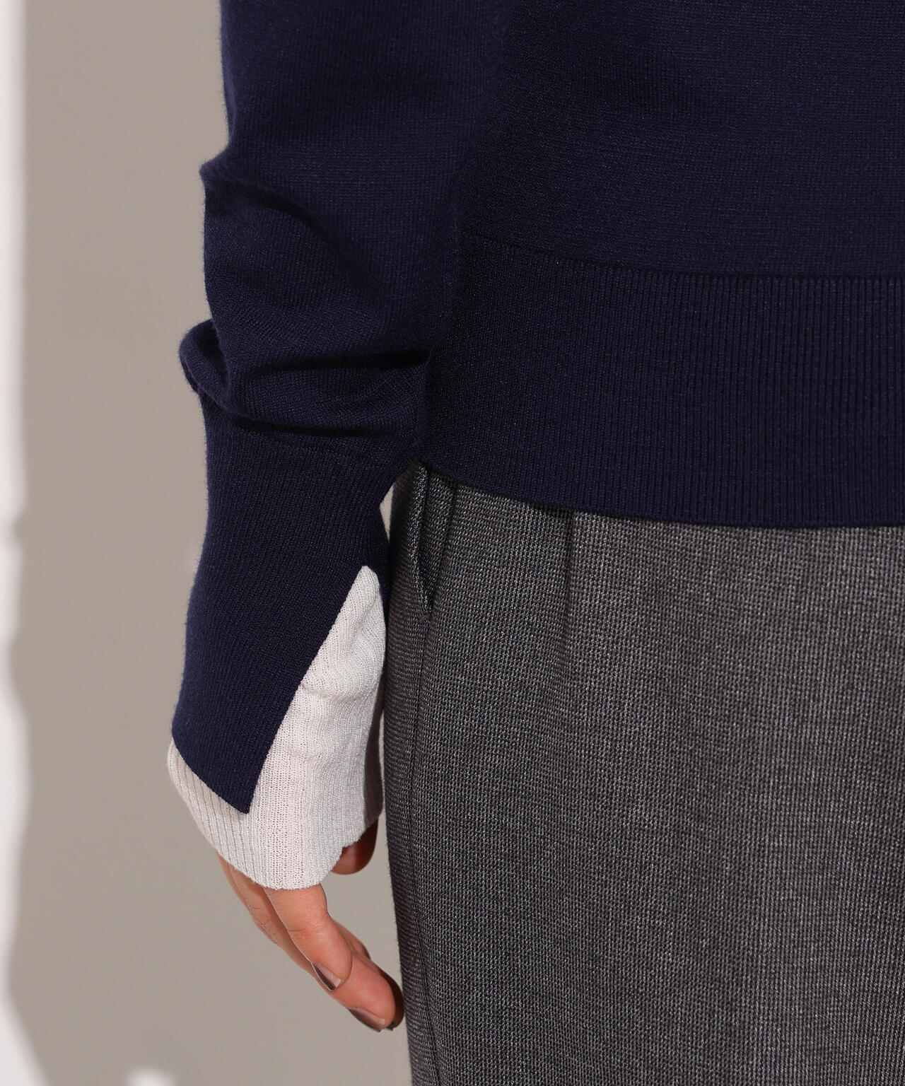 【小室安未さん着用】レイヤード風ニット