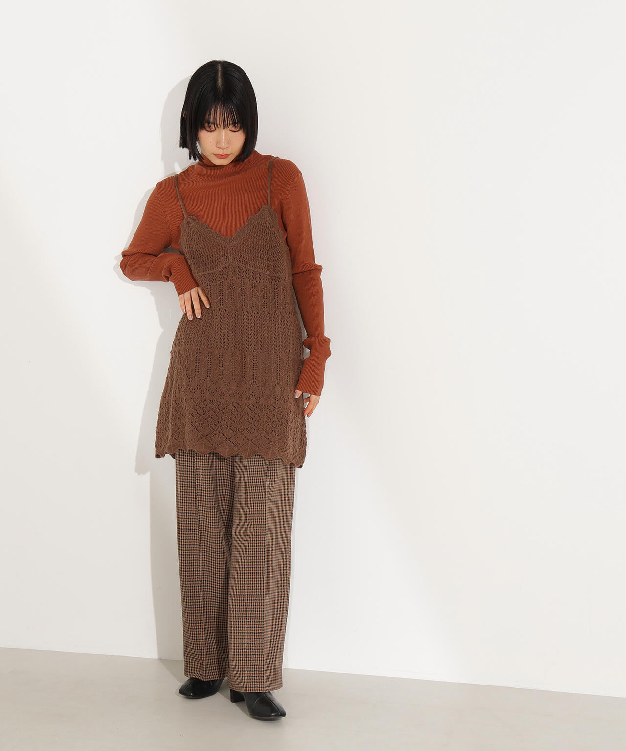 カギアミ風ヘアリーニットビスチェ | N. Natural Beauty Basic*（エヌ