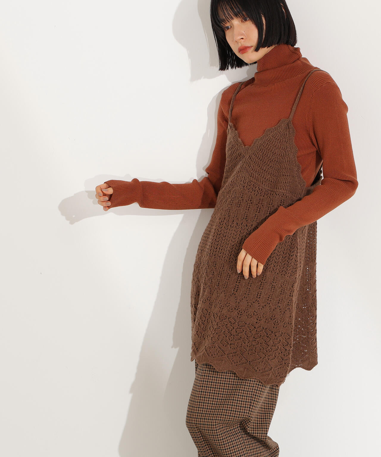 カギアミ風ヘアリーニットビスチェ | N. Natural Beauty Basic*（エヌ