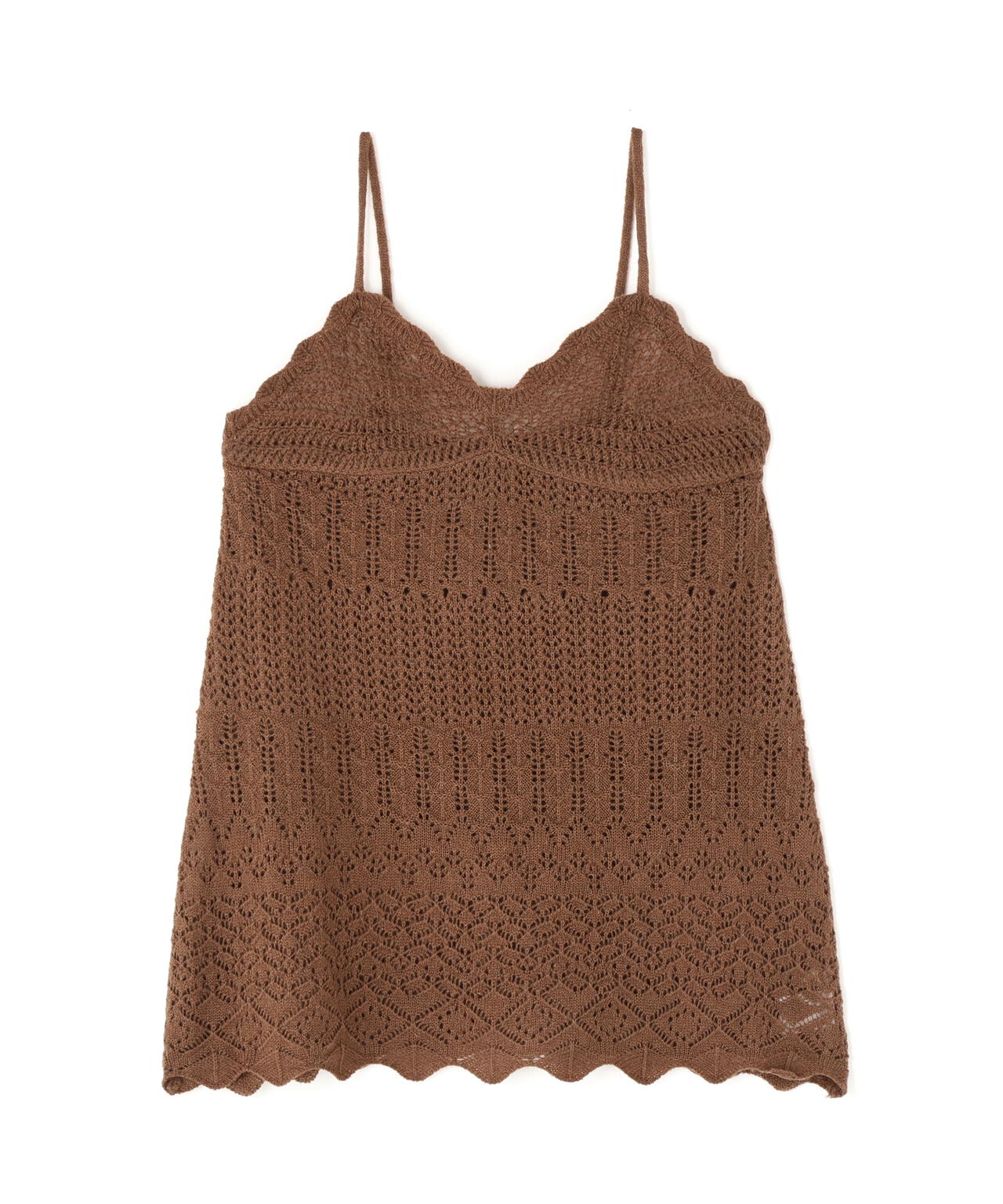 カギアミ風ヘアリーニットビスチェ | N. Natural Beauty Basic*（エヌ