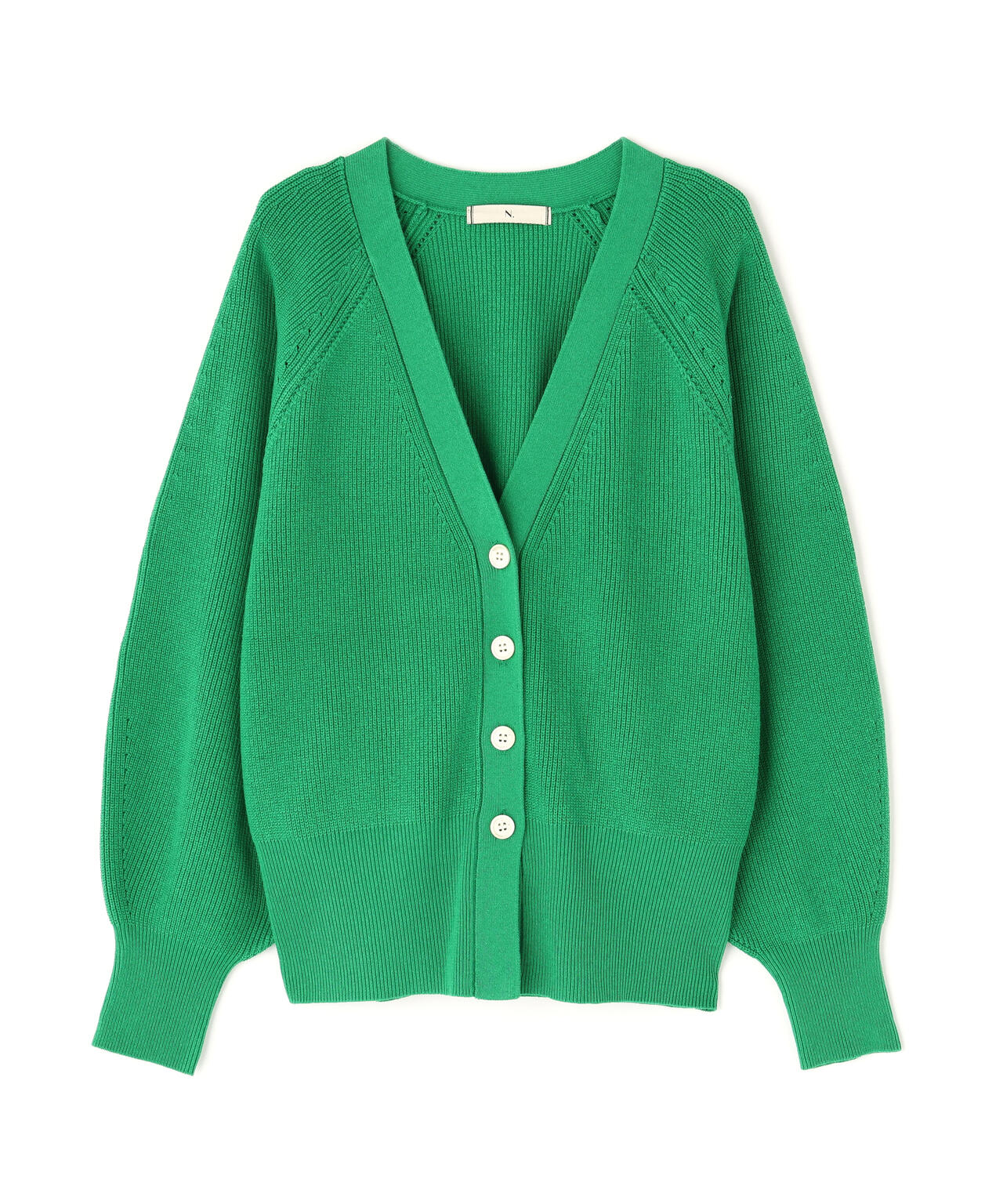 岸本セシルさん着用】Vネックフォルムカーディガン | N. Natural