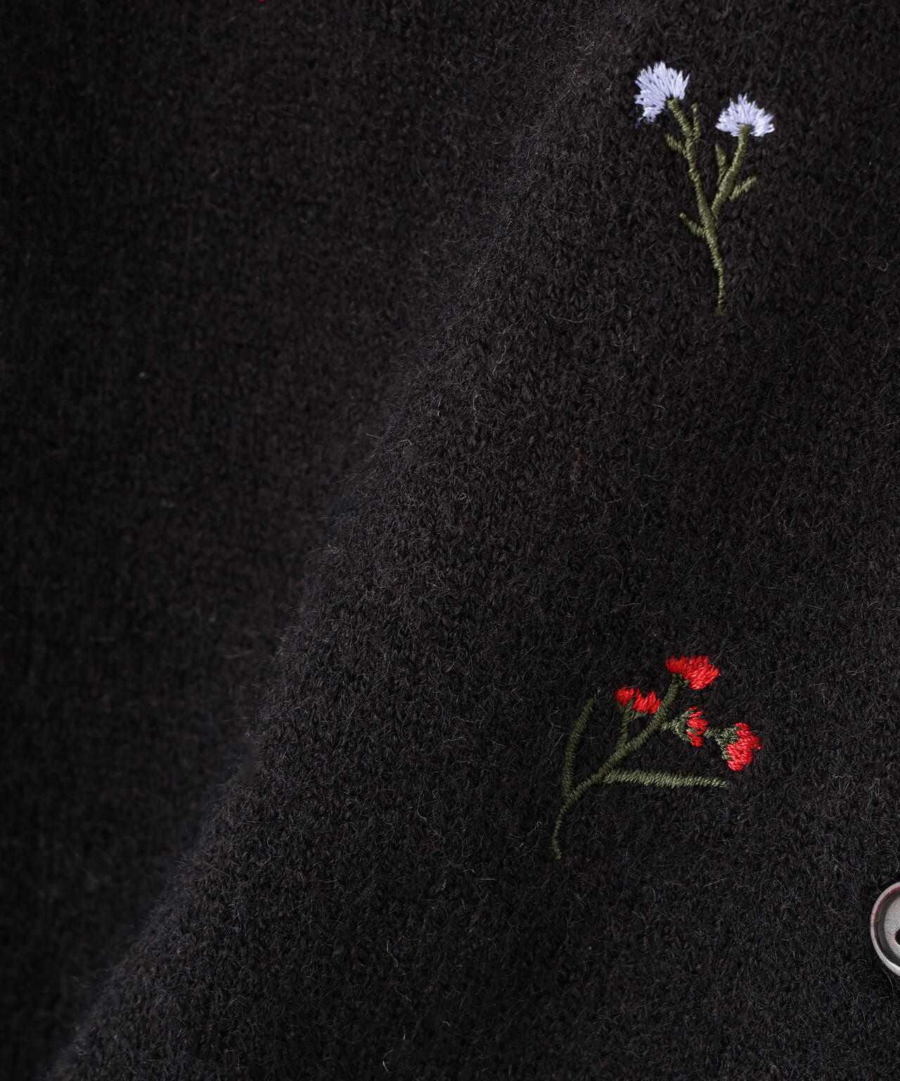 岸本セシルさん着用】フラワー刺繍カーディガン | N. Natural Beauty