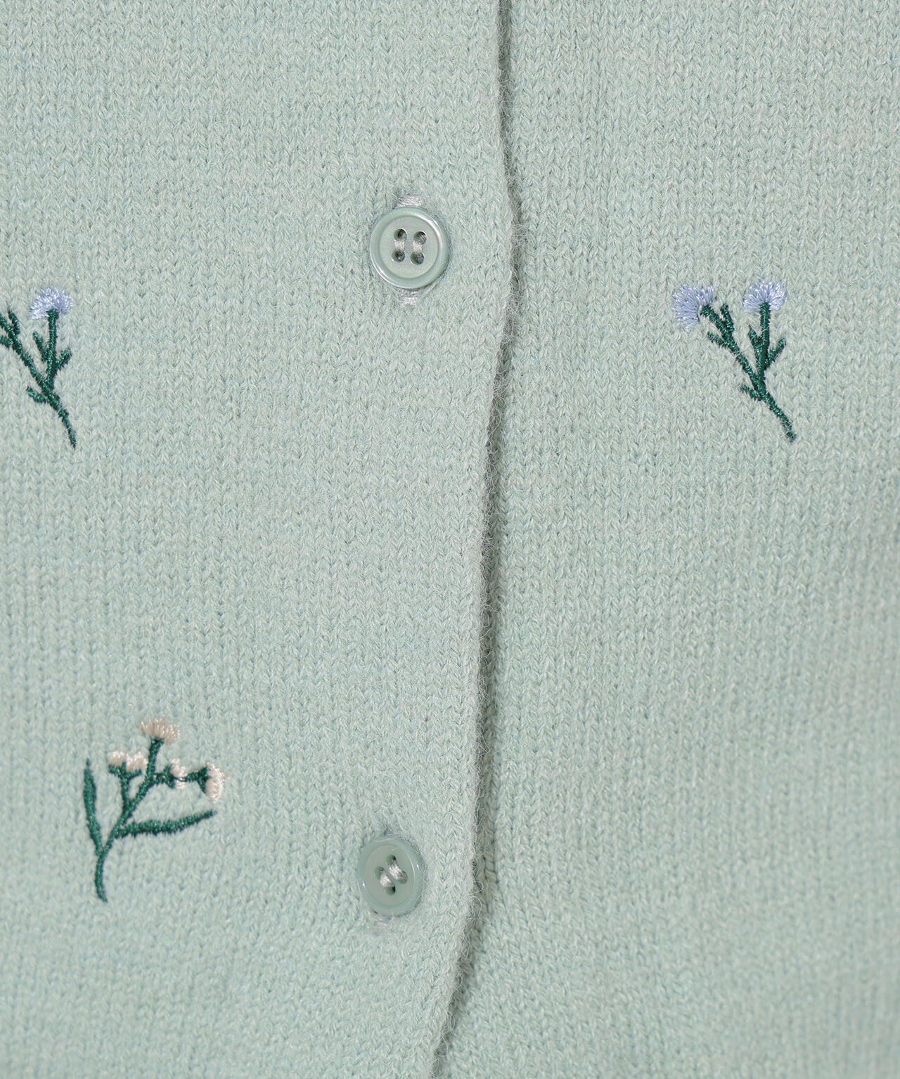 【岸本セシルさん着用】フラワー刺繍カーディガン