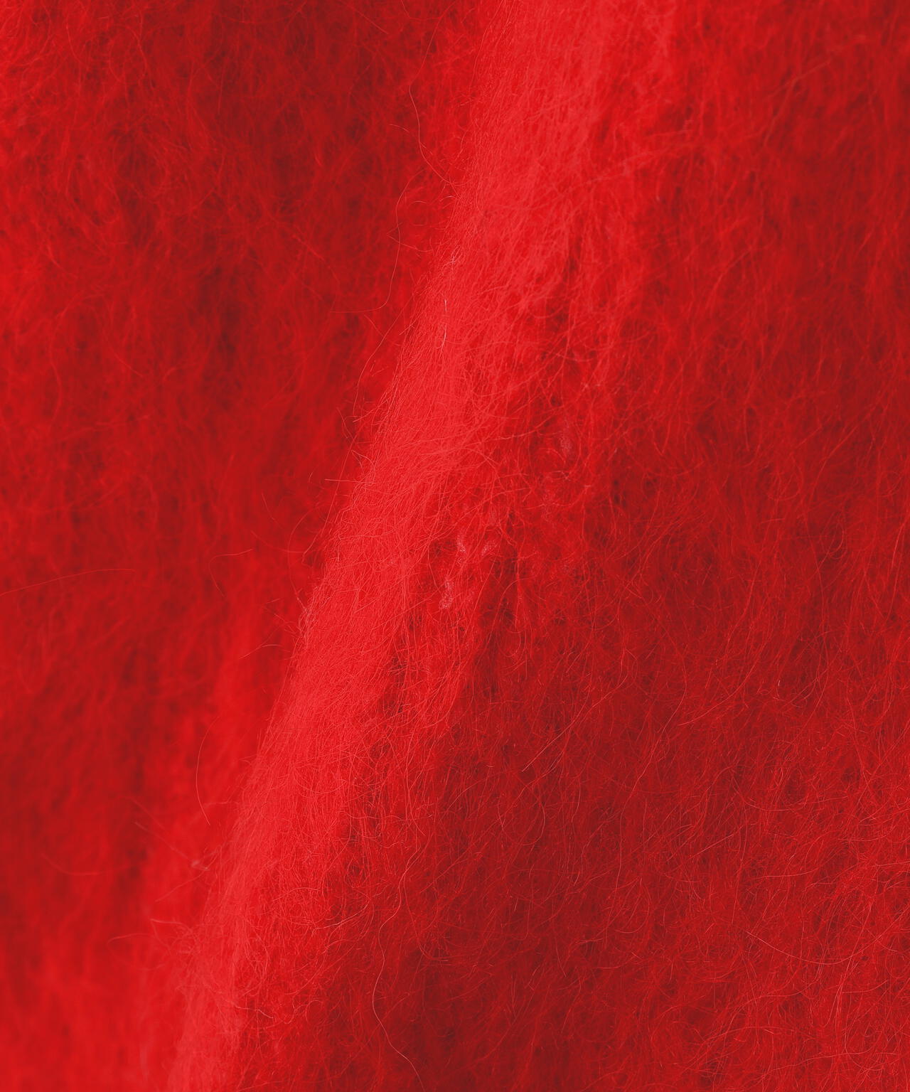 【岸本セシルさん着用】クルーネックフェザーカーディガン