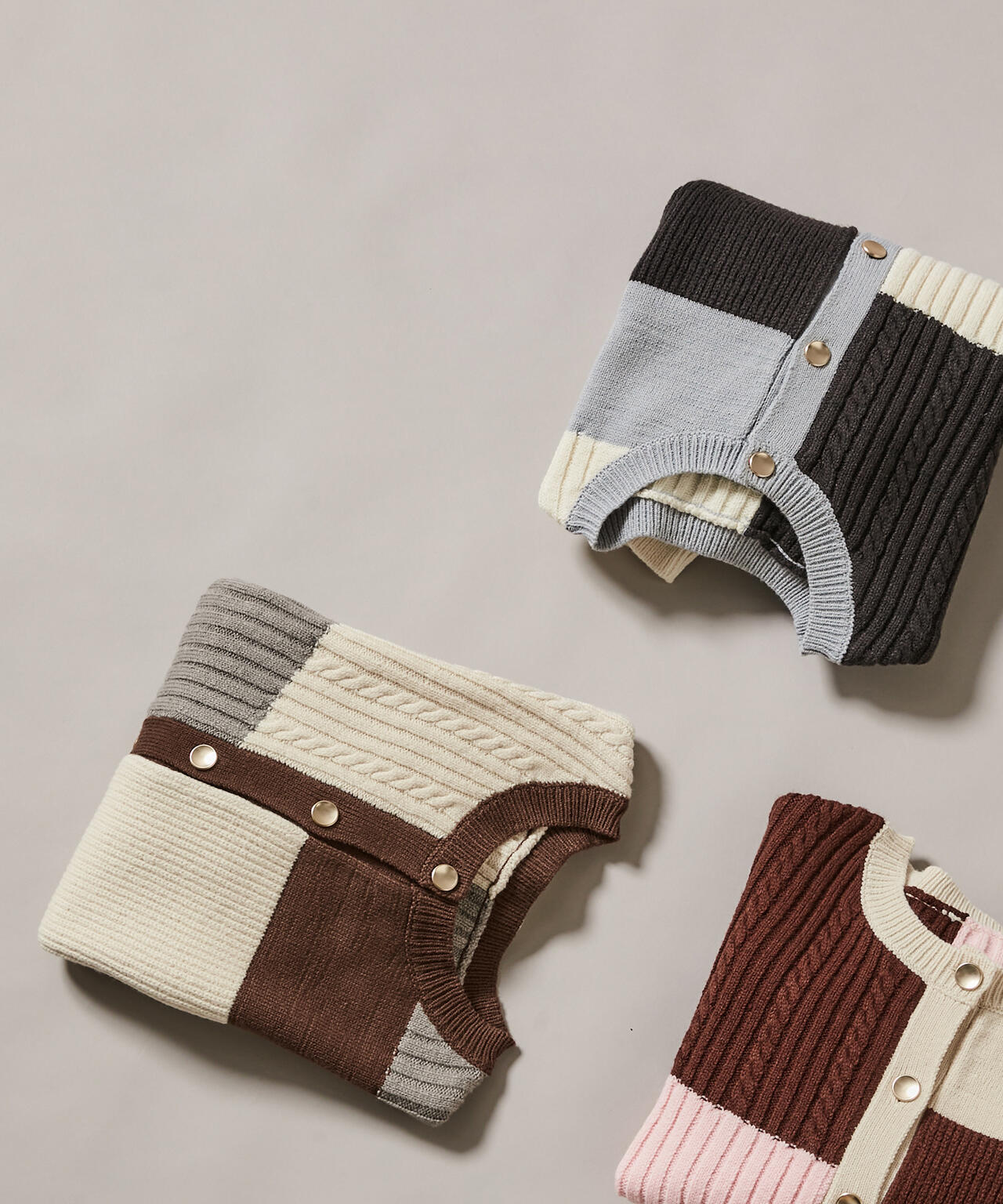 カラーブロッキングカーディガン | N. Natural Beauty Basic*（エヌ