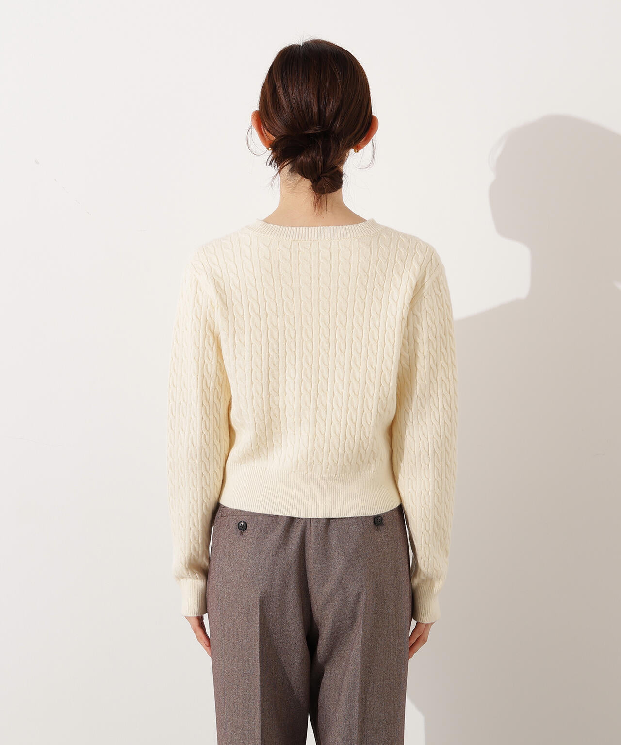 小室安未さん着用】メタルボタンケーブルアンサンブル | N