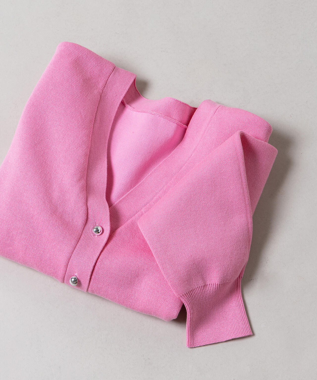 【小室安未さん着用】スウェットライクフォルムカーディガン