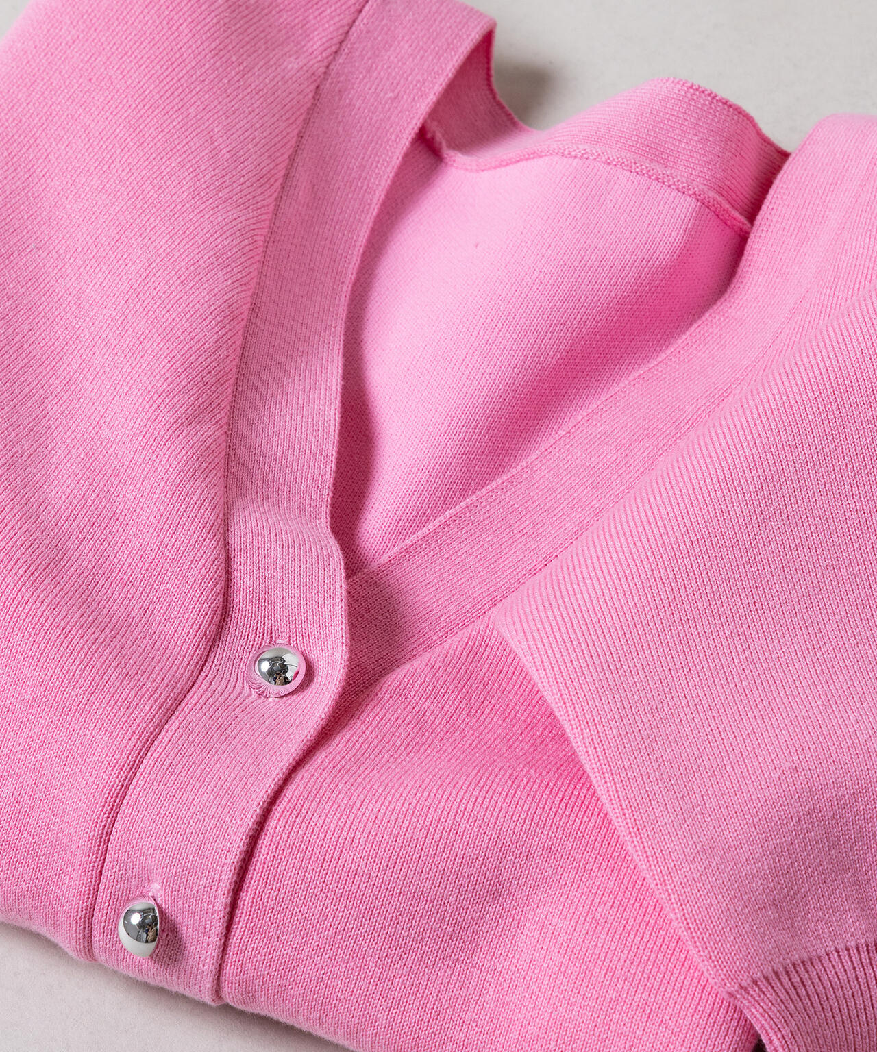 【小室安未さん着用】スウェットライクフォルムカーディガン